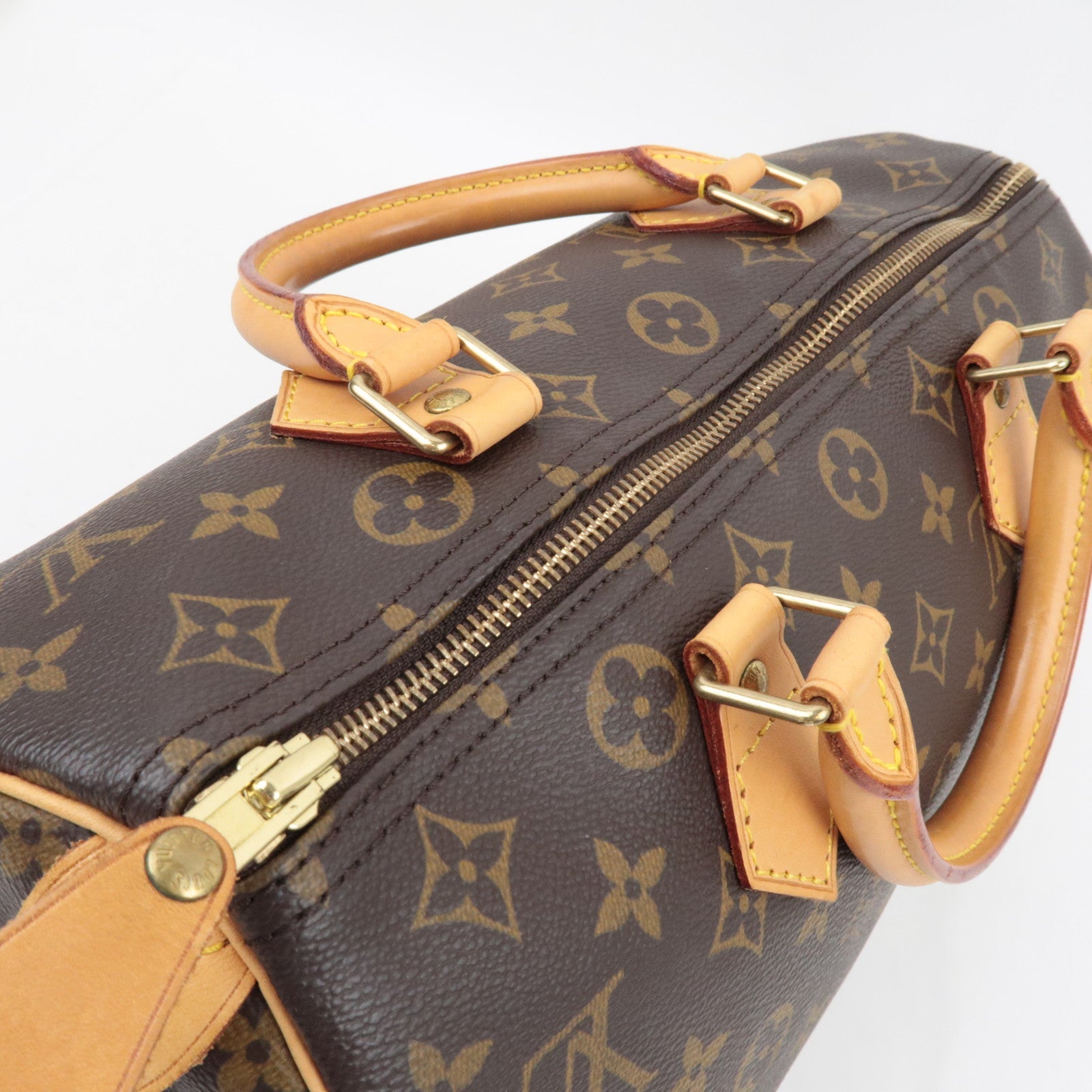 Louis Vuitton Monogram Speedy 30 Hand Bag M41526 AA0014
