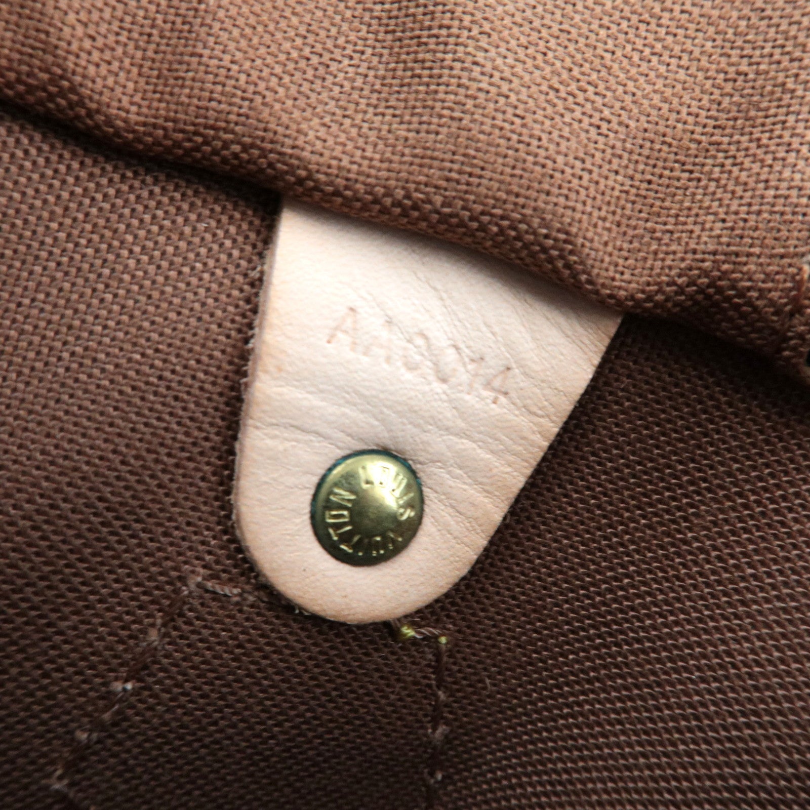 Louis Vuitton Monogram Speedy 30 Hand Bag M41526 AA0014