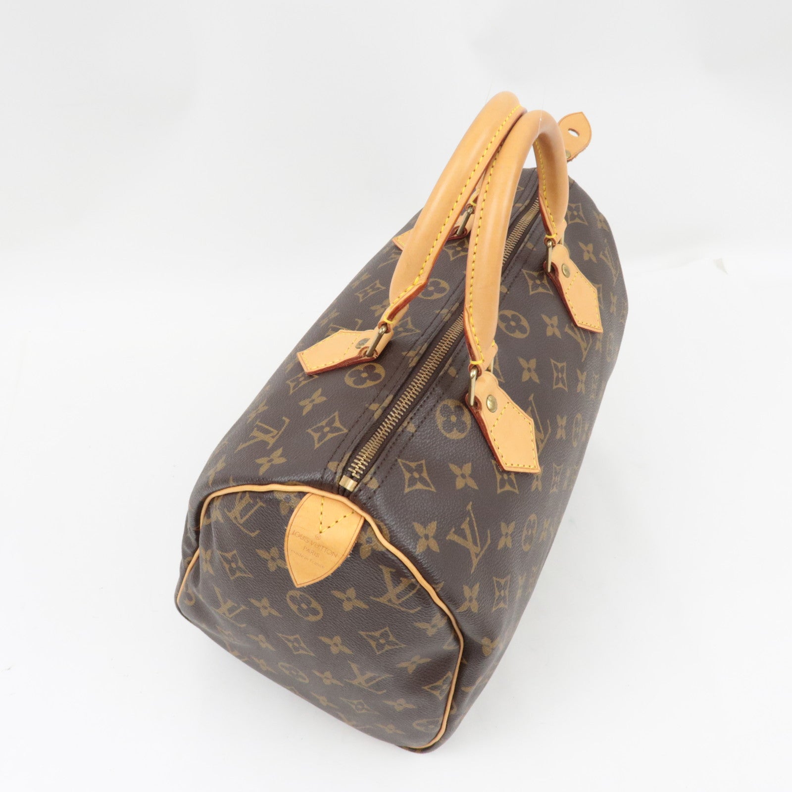 Louis Vuitton Monogram Speedy 30 Hand Bag M41526 AA0014