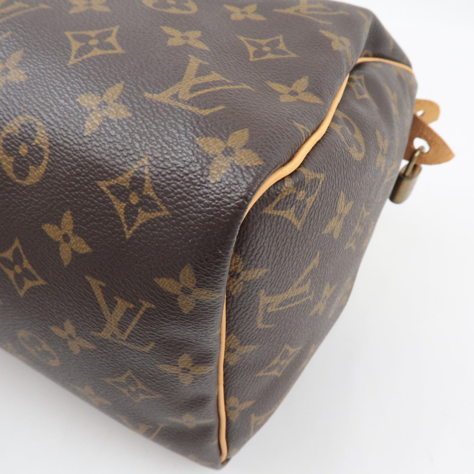 Louis Vuitton Monogram Speedy 30 Hand Bag M41526 AA0014
