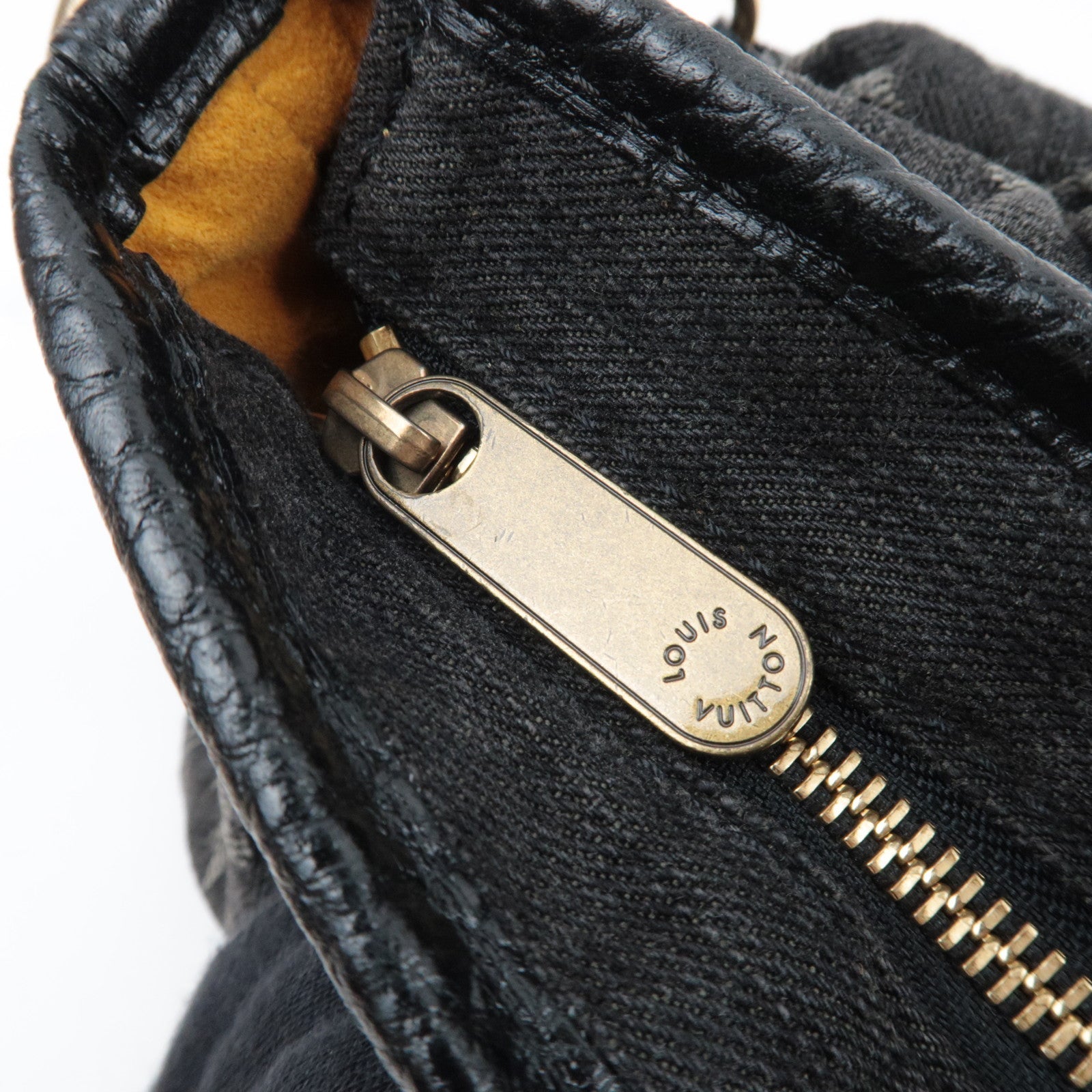 Louis Vuitton Monogram Denim Neo Cabby MM 2Way Bag Noir M95351 AS4075 *Dust bag, Strap