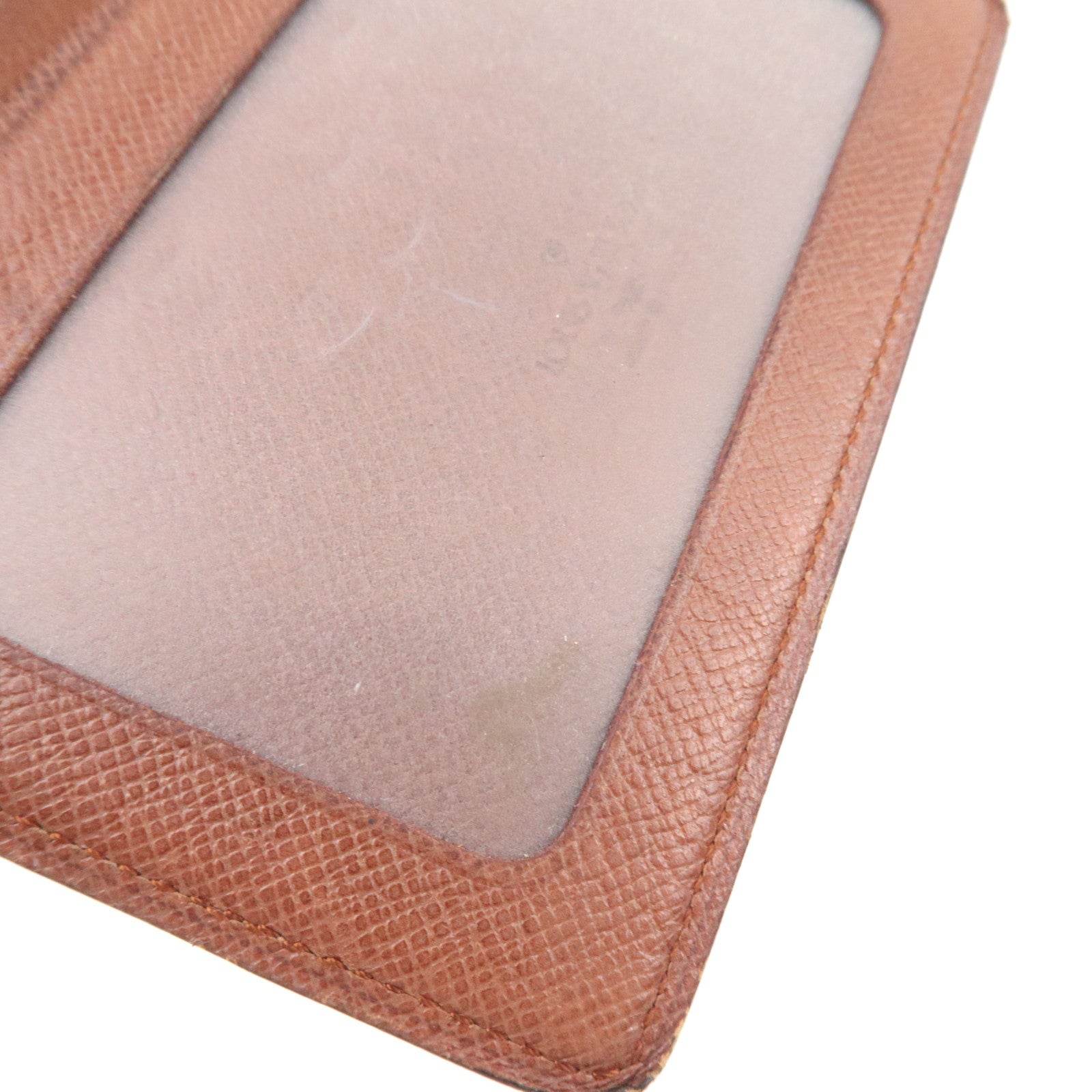 Louis Vuitton Set of 2 Monogram Porte 2 Carte Vertical M60533 & Porte Carte Credit Pression Card Case M60937