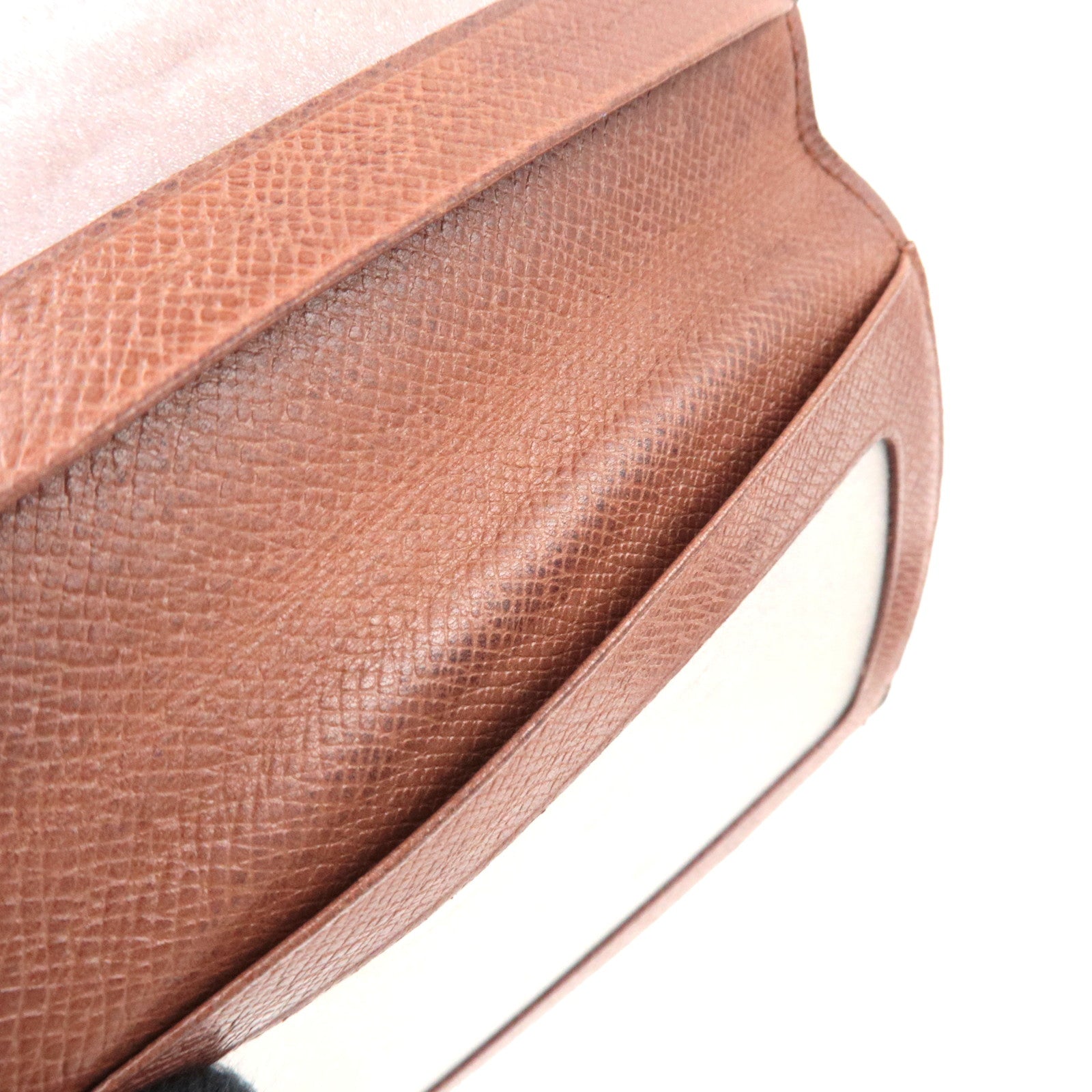 Louis Vuitton Set of 2 Monogram Porte 2 Carte Vertical M60533 & Porte Carte Credit Pression Card Case M60937