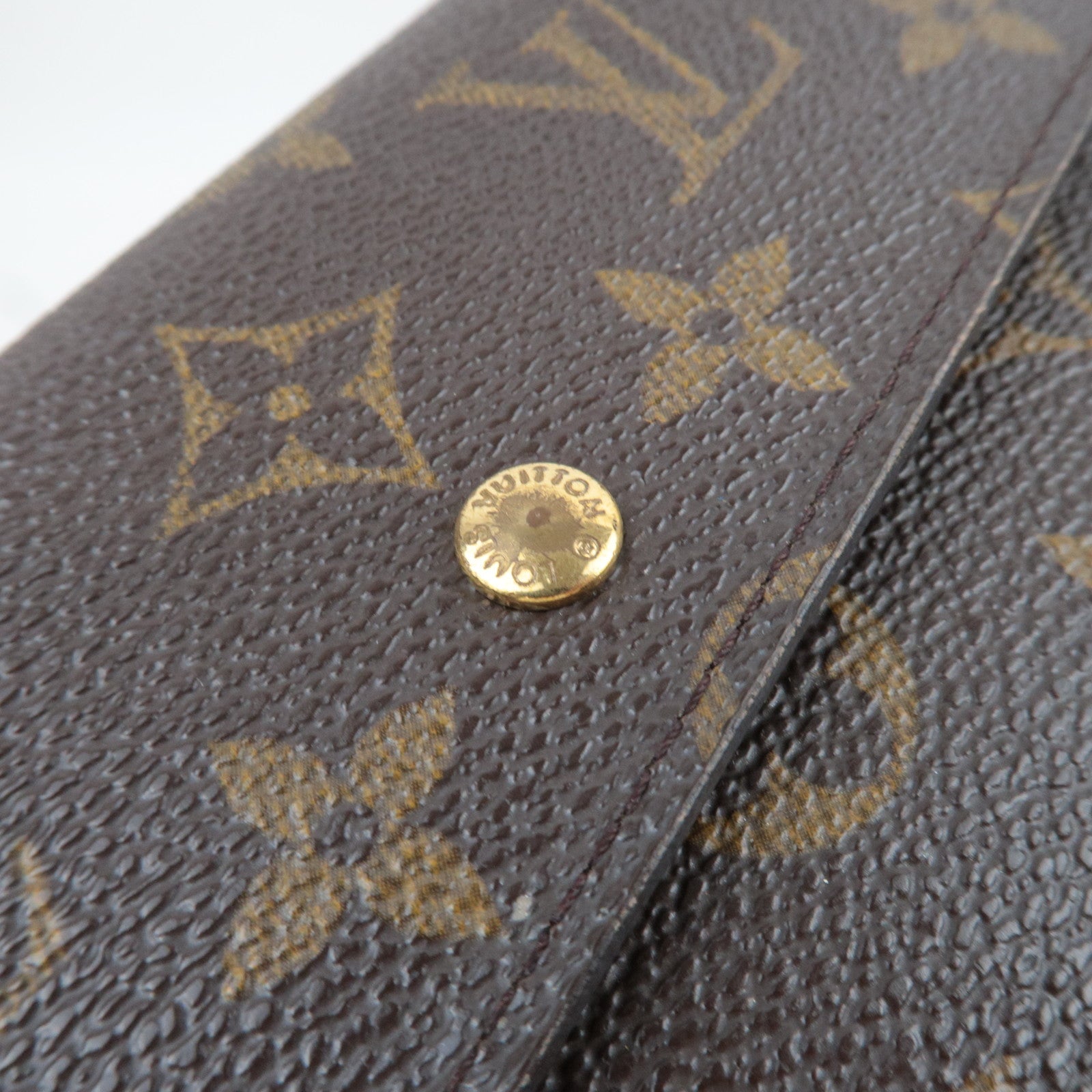 Louis Vuitton Set of 3 Wallet Monogram Portefeuille International M61217 & Pochette Porte Monnaie M61725 & Vernis Pochette Porte Monnaie Credit M91174