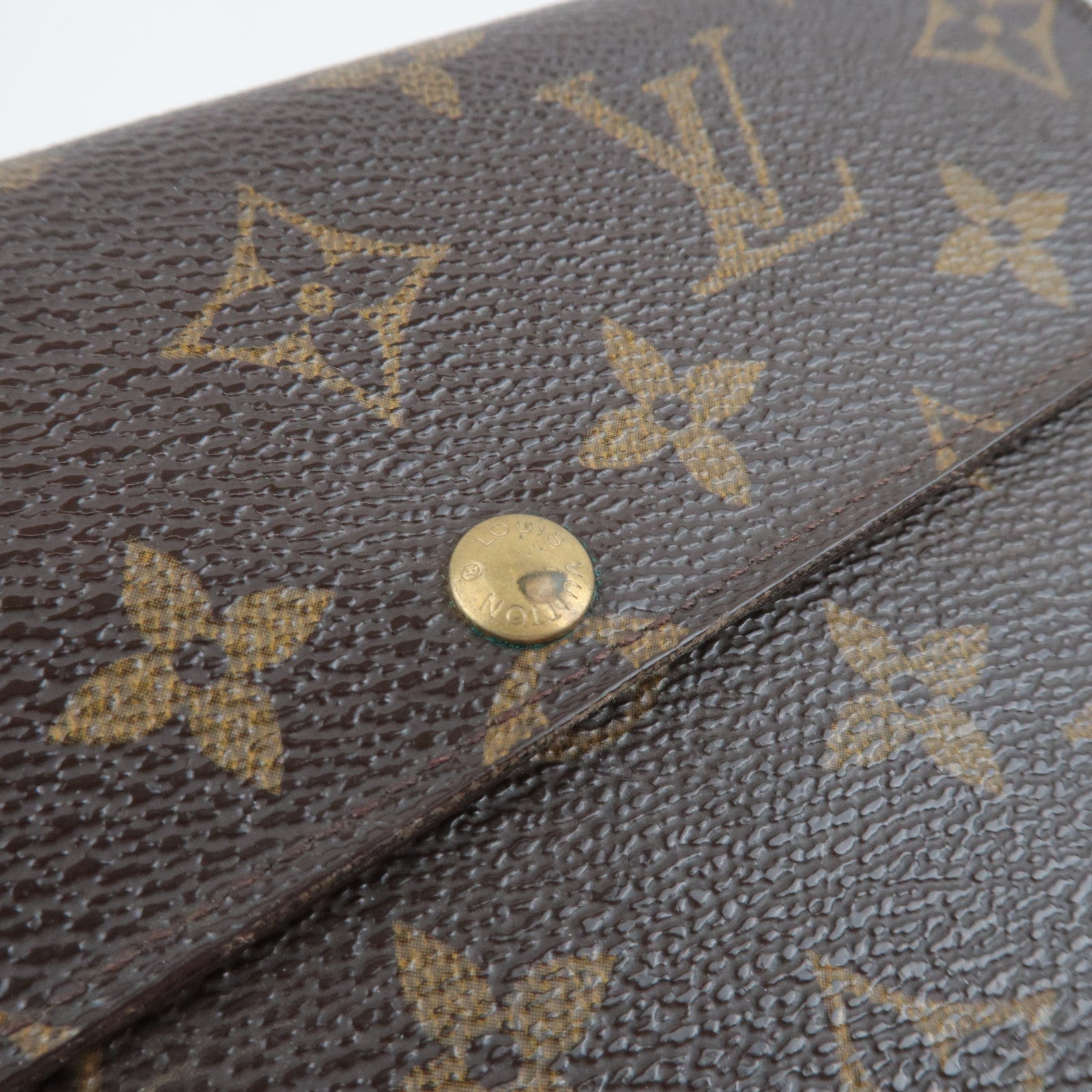 Louis Vuitton Set of 3 Wallet Monogram Portefeuille International M61217 & Pochette Porte Monnaie M61725 & Vernis Pochette Porte Monnaie Credit M91174