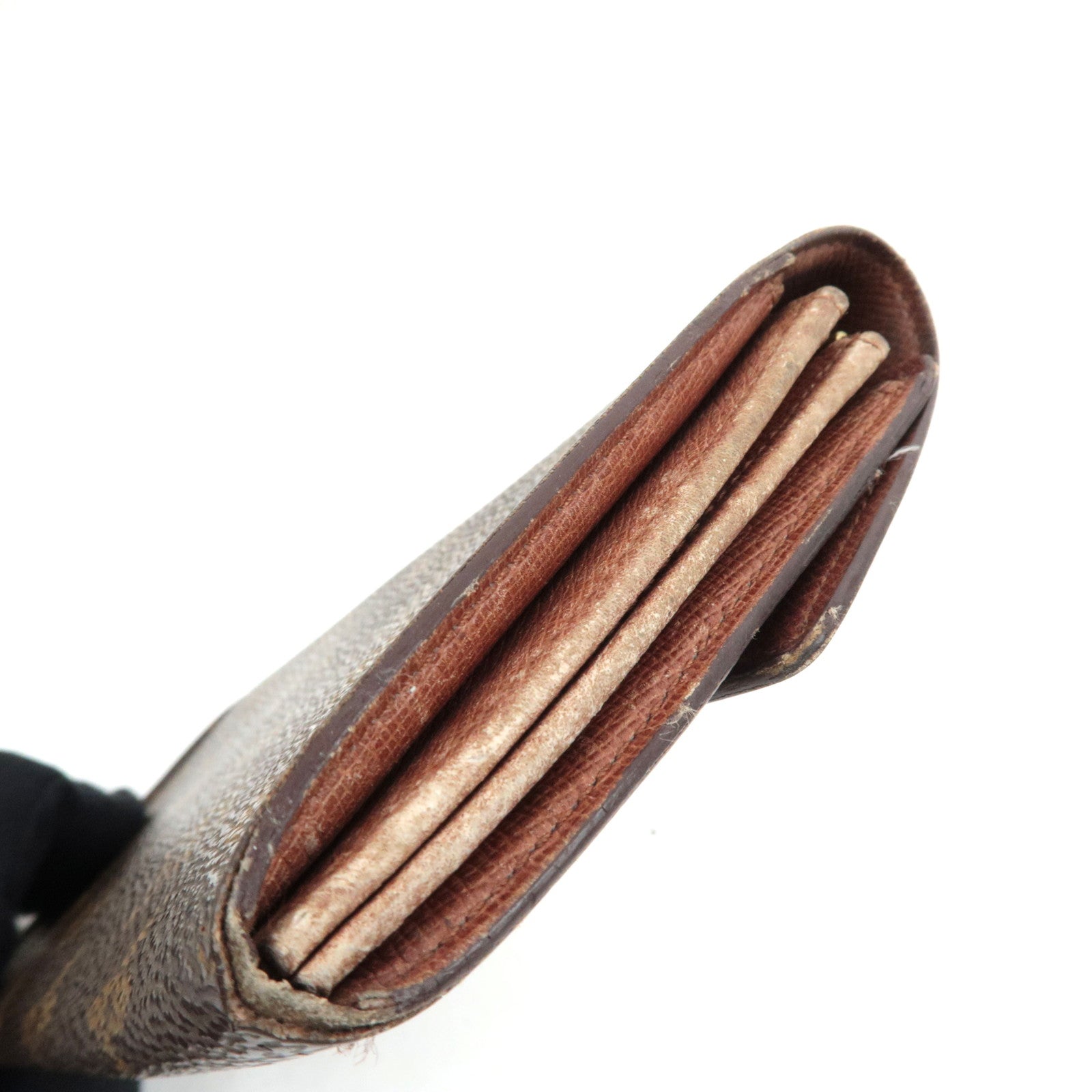 Louis Vuitton Set of 3 Wallet Monogram Portefeuille International M61217 & Pochette Porte Monnaie M61725 & Vernis Pochette Porte Monnaie Credit M91174