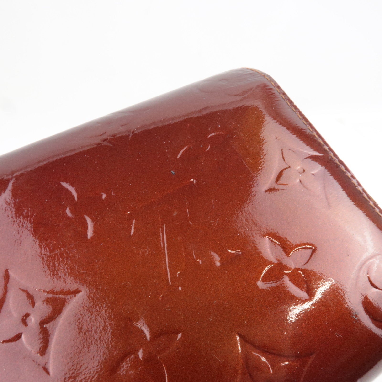 Louis Vuitton Set of 3 Wallet Monogram Portefeuille International M61217 & Pochette Porte Monnaie M61725 & Vernis Pochette Porte Monnaie Credit M91174