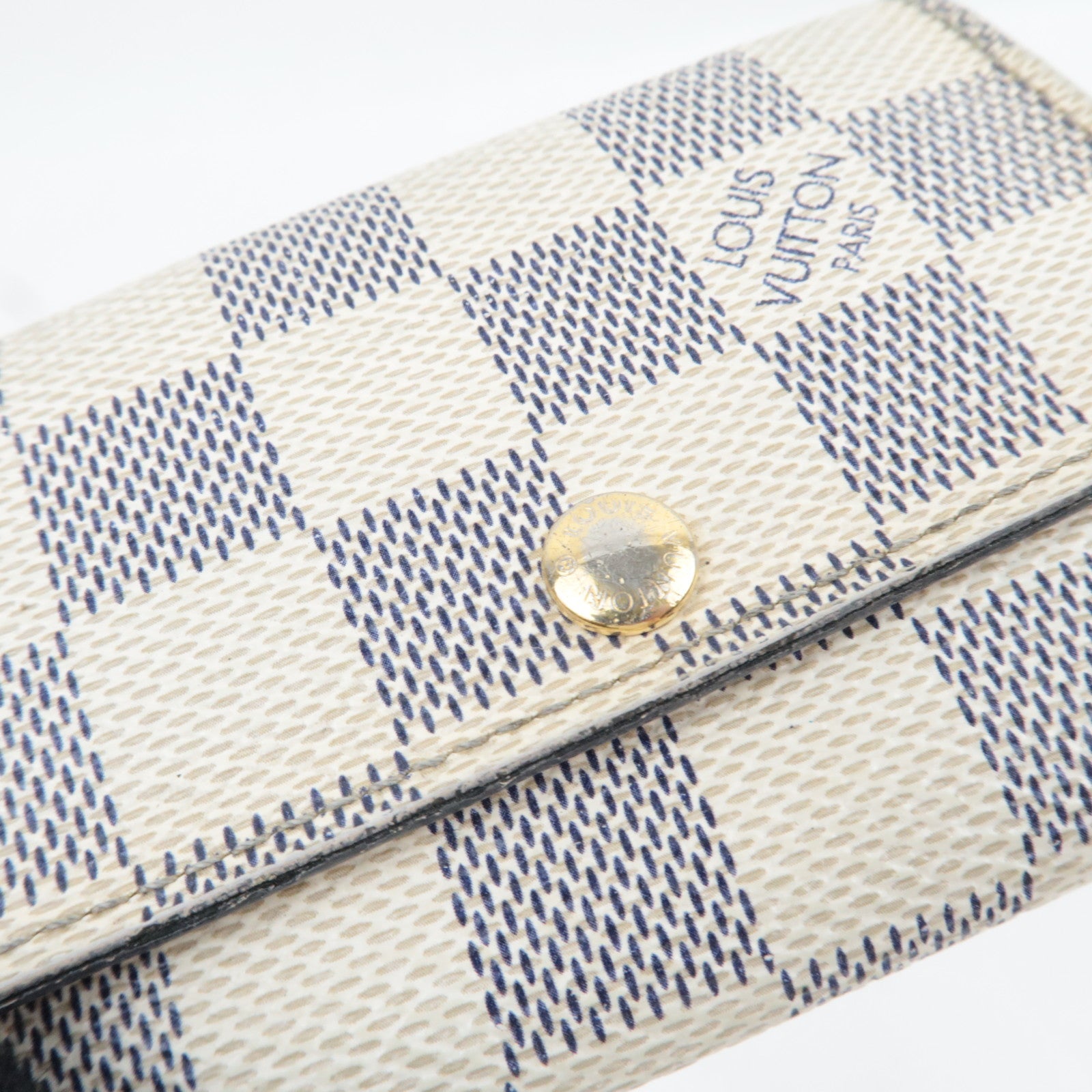 Louis Vuitton Set of 2 Damier Azur Multicle 4 N60020 & Multicle 6 N61745