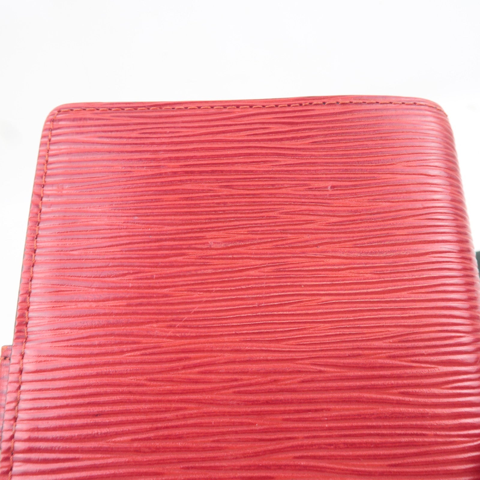 Louis Vuitton Set of 3 Epi Agenda PM Castilian Red R20057 & Taiga Agenda PM Epicea R20434
