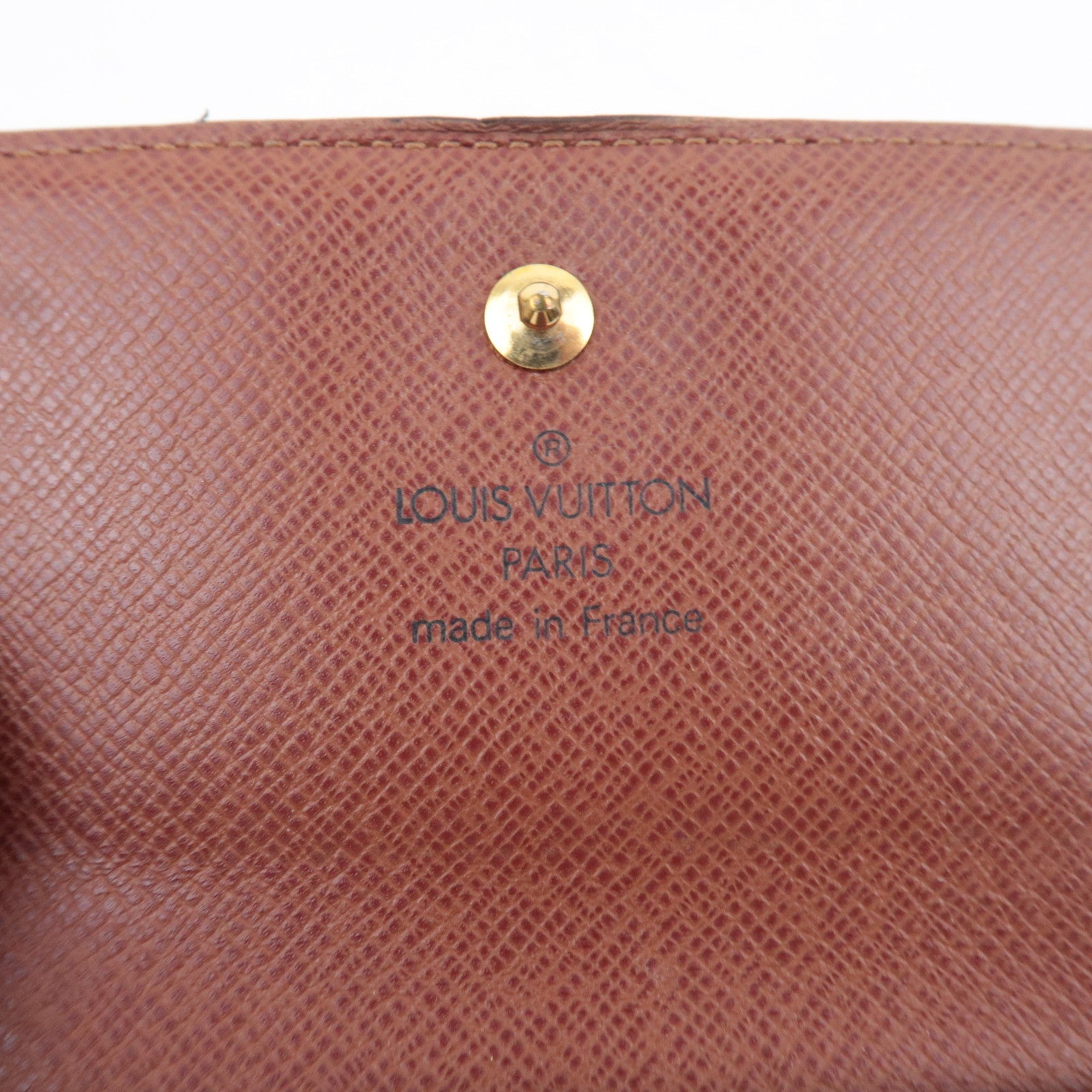 Louis Vuitton Set of 2 Monogram Porte Monnaie Carte Credit M61652 & Damier Porte Billet Carte Credit Monnaie N61665