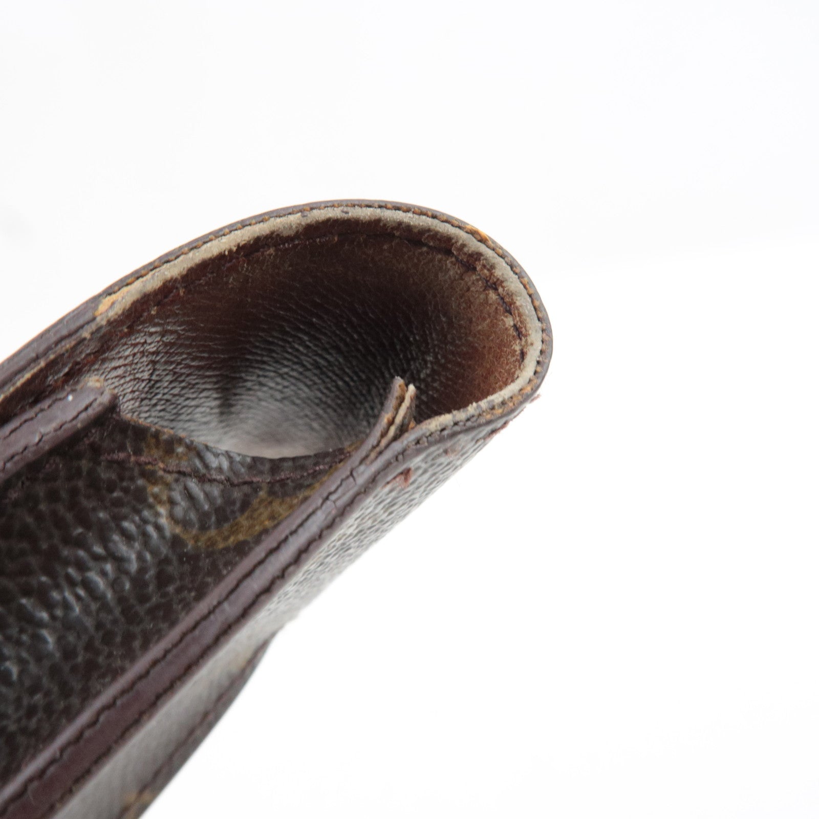 Louis Vuitton Set of 2 Monogram Porte Monnaie Plat Wallet M61930 & Etui Cigarettes Cigarette Case M63024