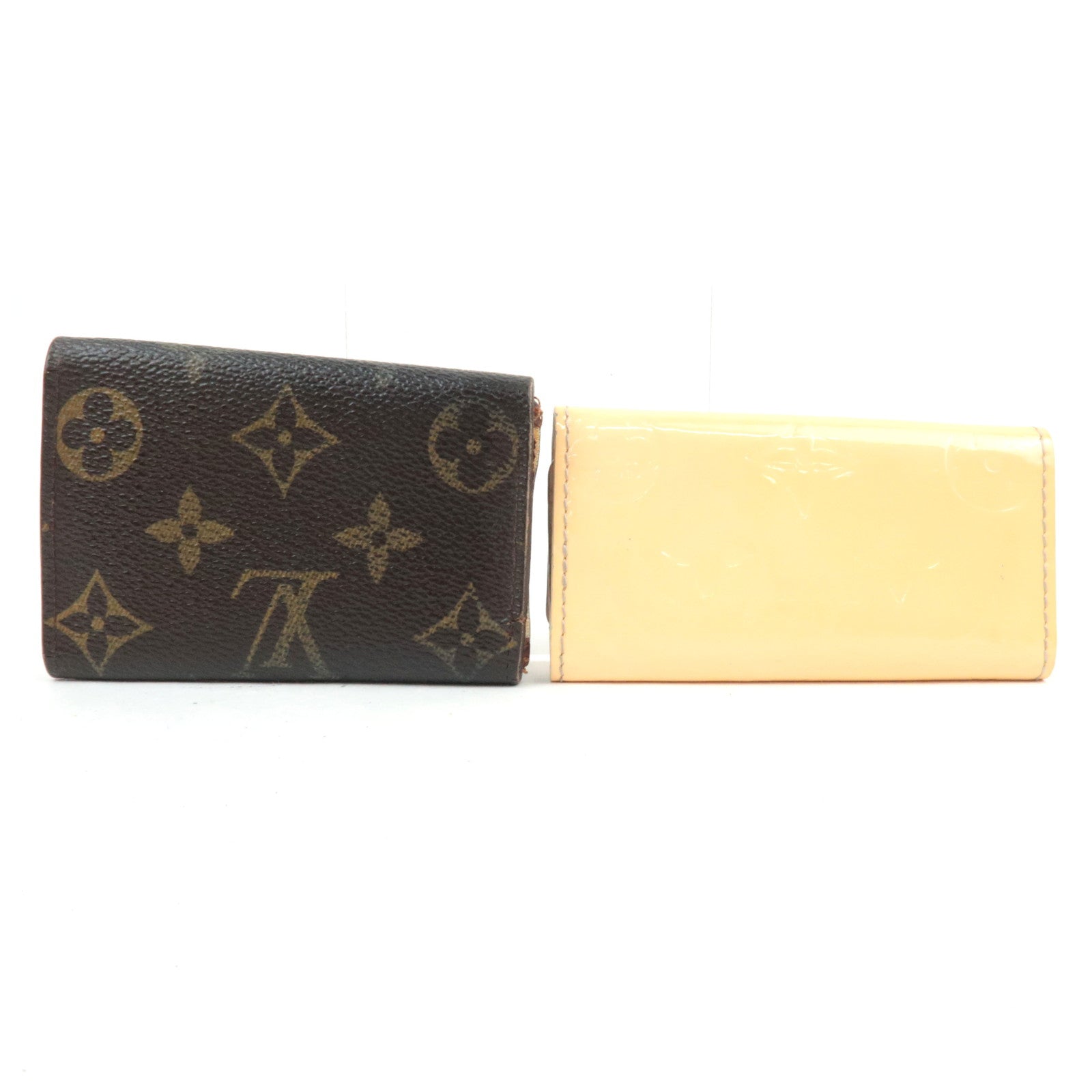 Louis Vuitton Set of 2 Monogram Multicle 6 M62630 & Monogram Vernis Multi Cles 4 M91360