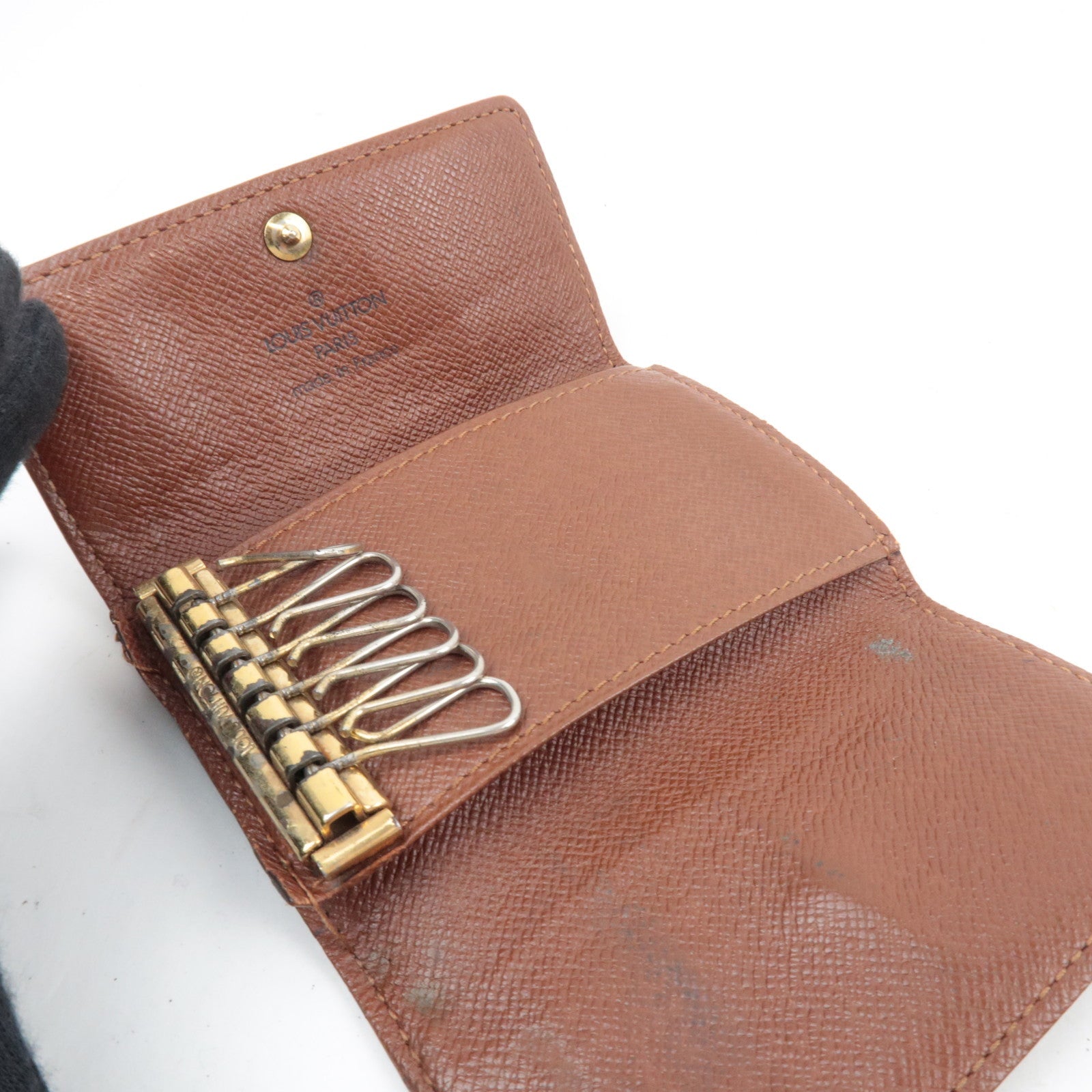 Louis Vuitton Set of 2 Monogram Multicle 6 M62630 & Monogram Vernis Multi Cles 4 M91360