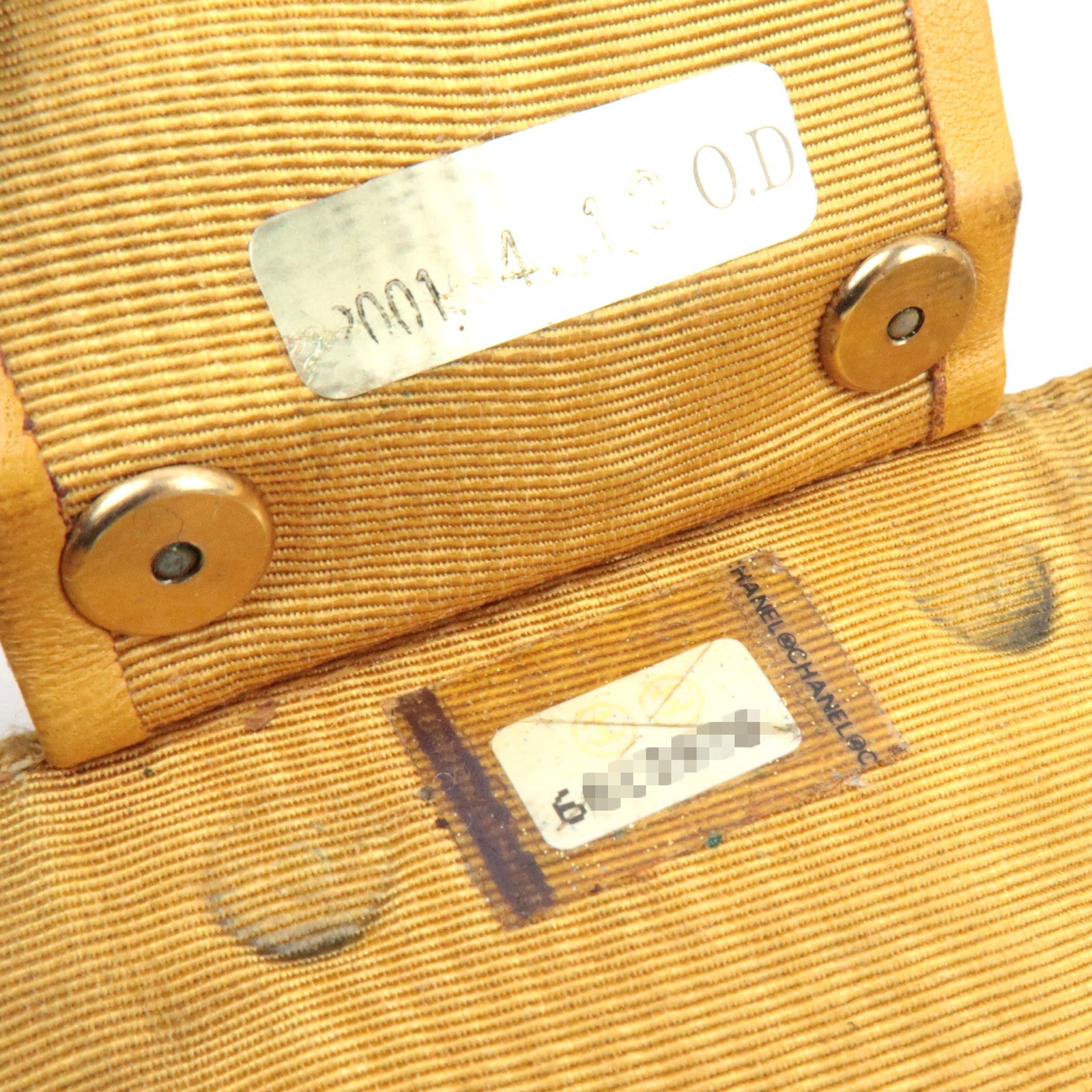 Set of 2 PRADA 6 Rings Key Case Nylon Black & CHANEL Cocomark 6 Rings Key Case Caviar Skin Yellow