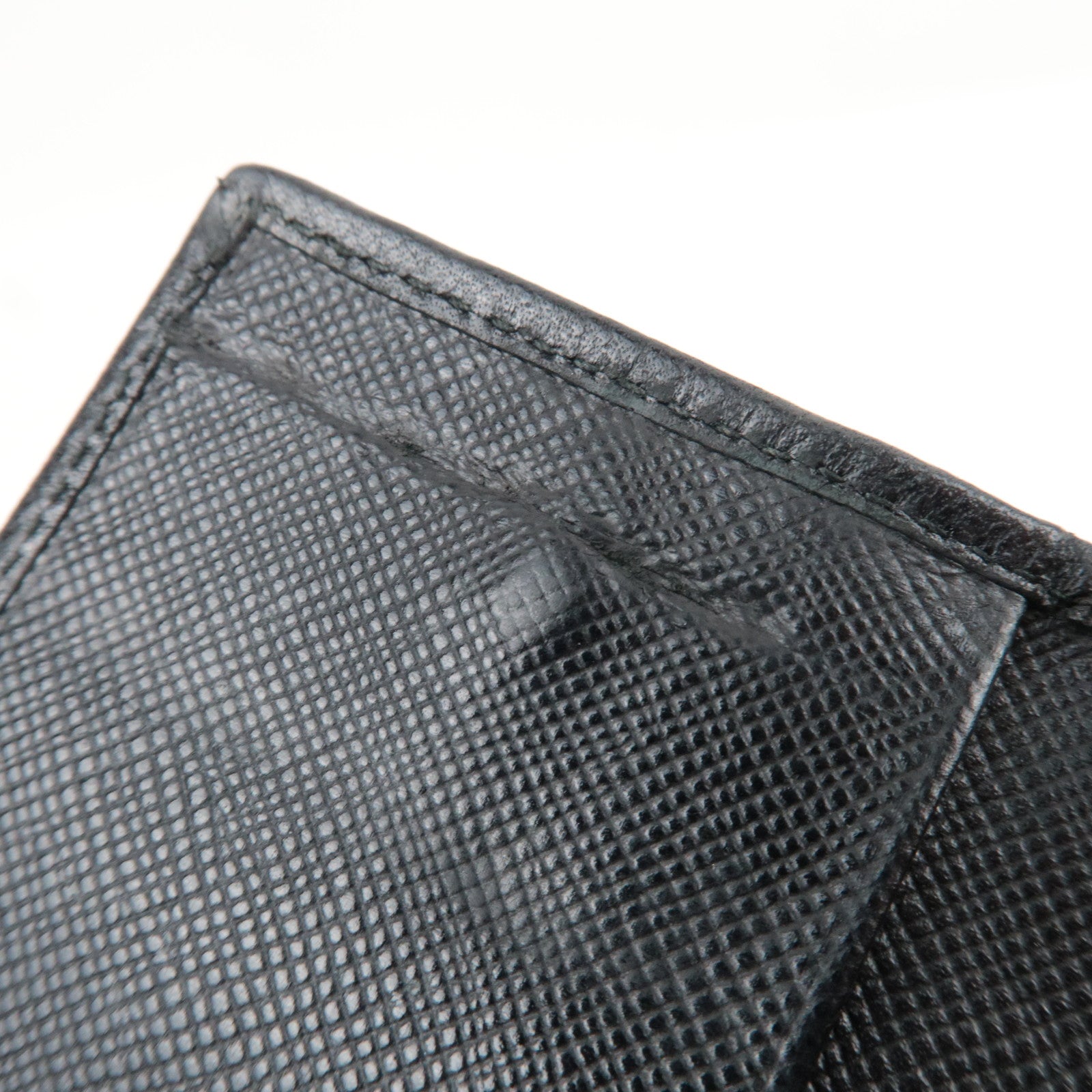 Set of 2 PRADA 6 Rings Key Case Nylon Black & CHANEL Cocomark 6 Rings Key Case Caviar Skin Yellow