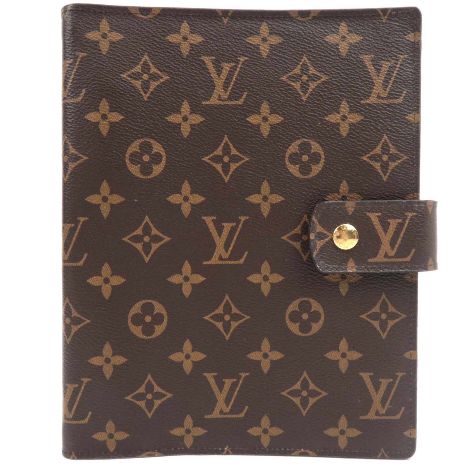 Louis Vuitton Monogram Agenda GM Planner Cover R20106/RA1178