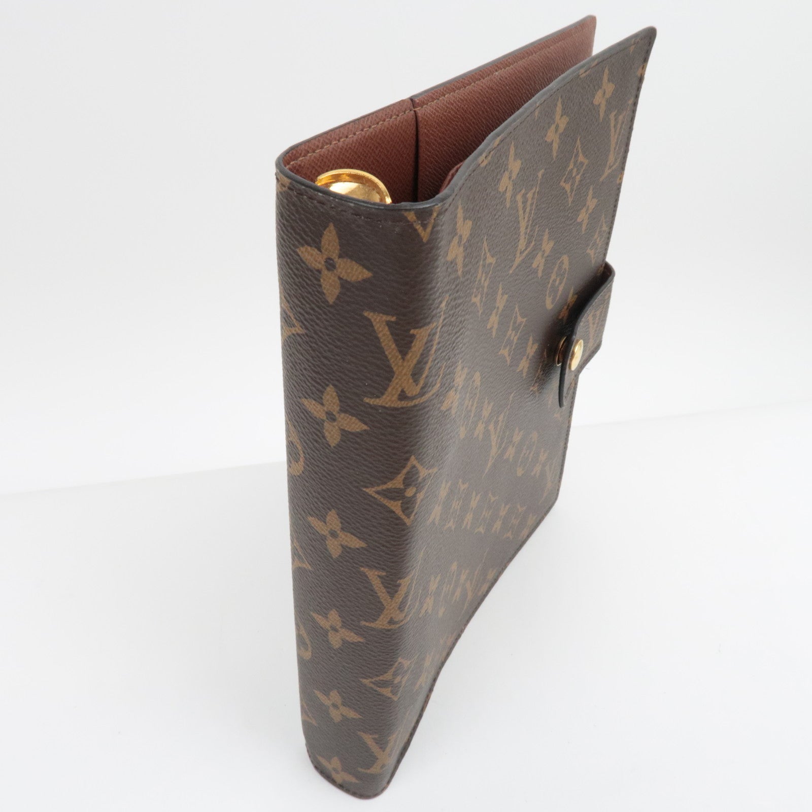 Louis Vuitton Monogram Agenda GM Planner Cover R20106/RA1178