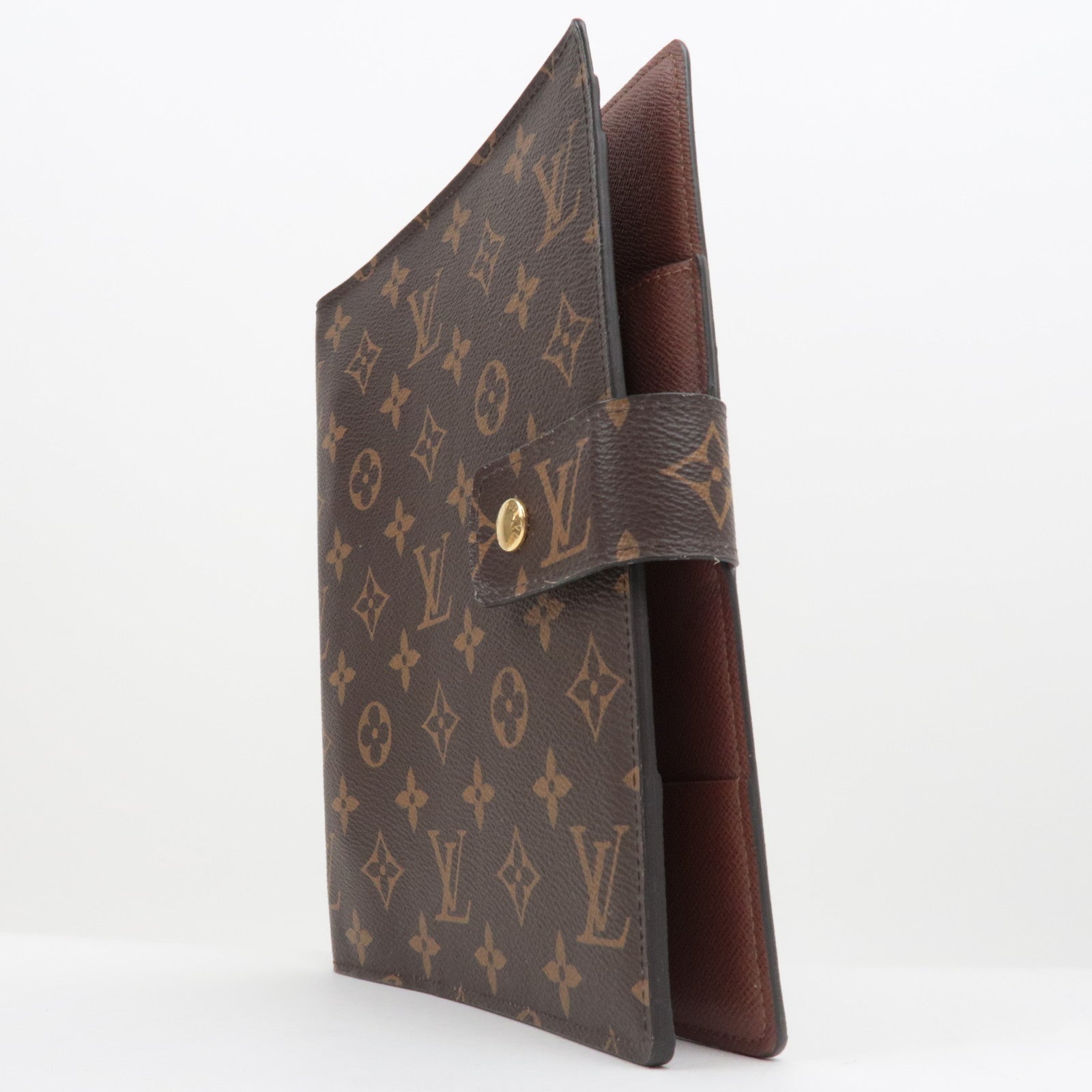 Louis Vuitton Monogram Agenda GM Planner Cover R20106/RA1178