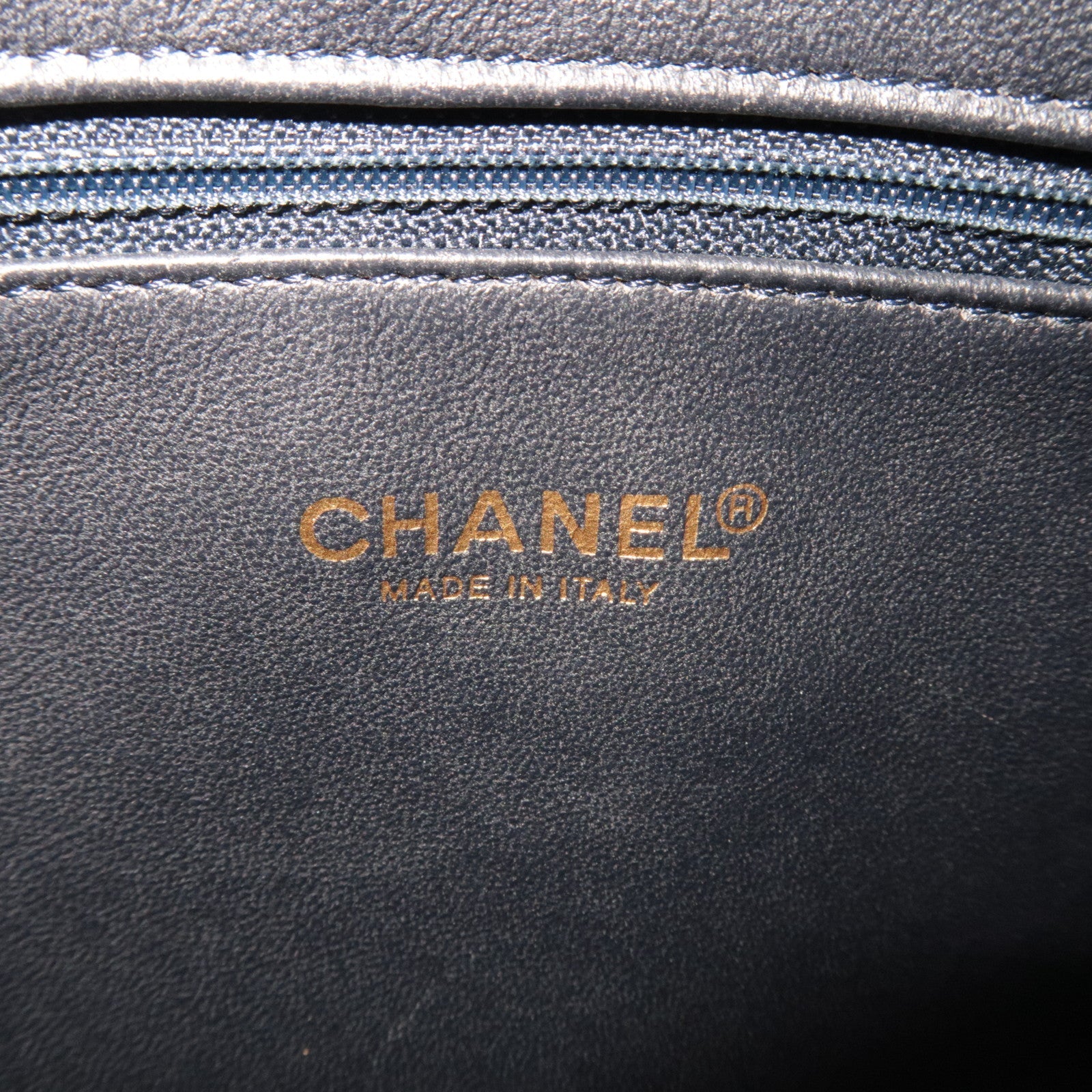 CHANEL Bowling Bag Patent Cotton 7351692