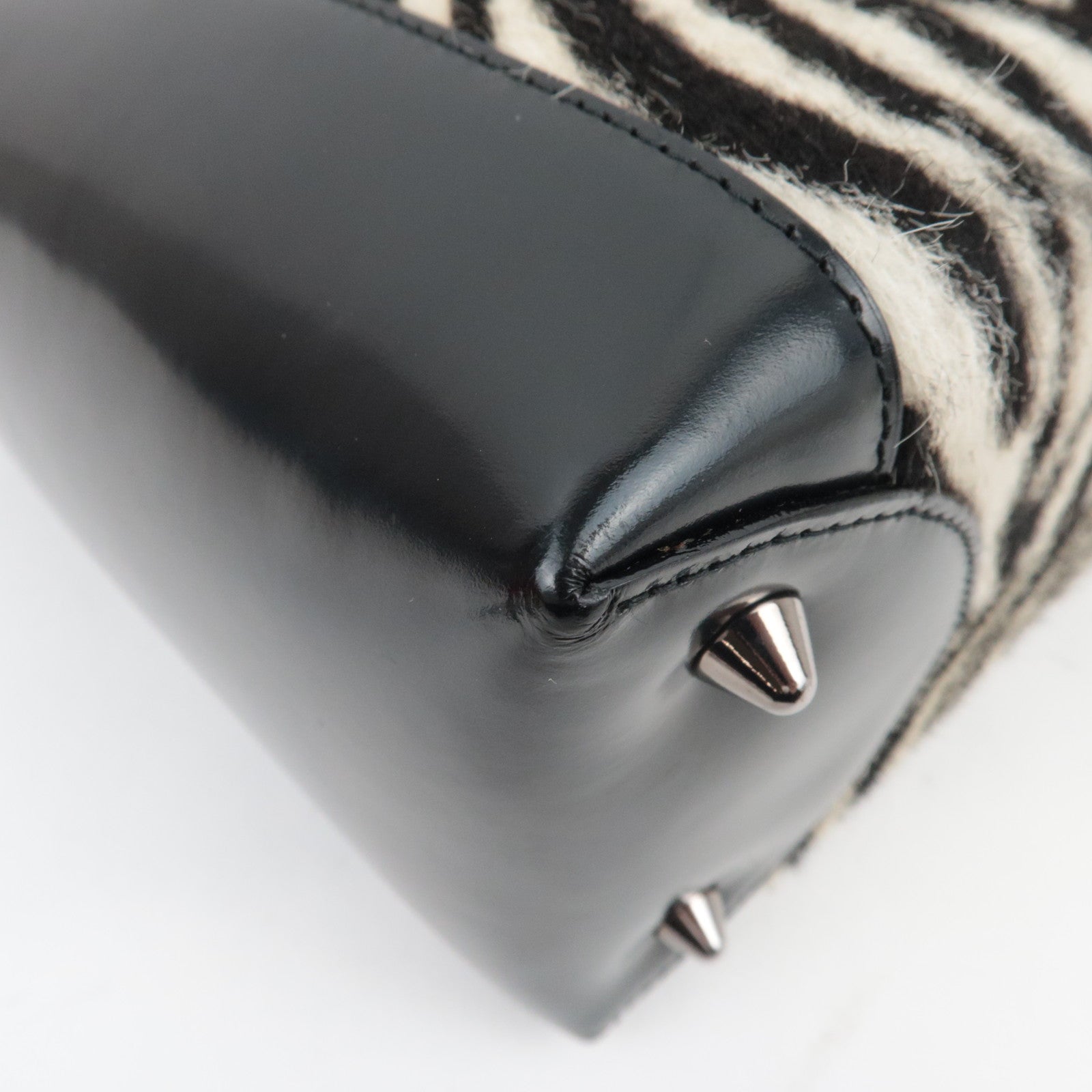 Dior Lady Dior Leather Pony hair Zebra Black White *Dustbag, Strap, Guarantee