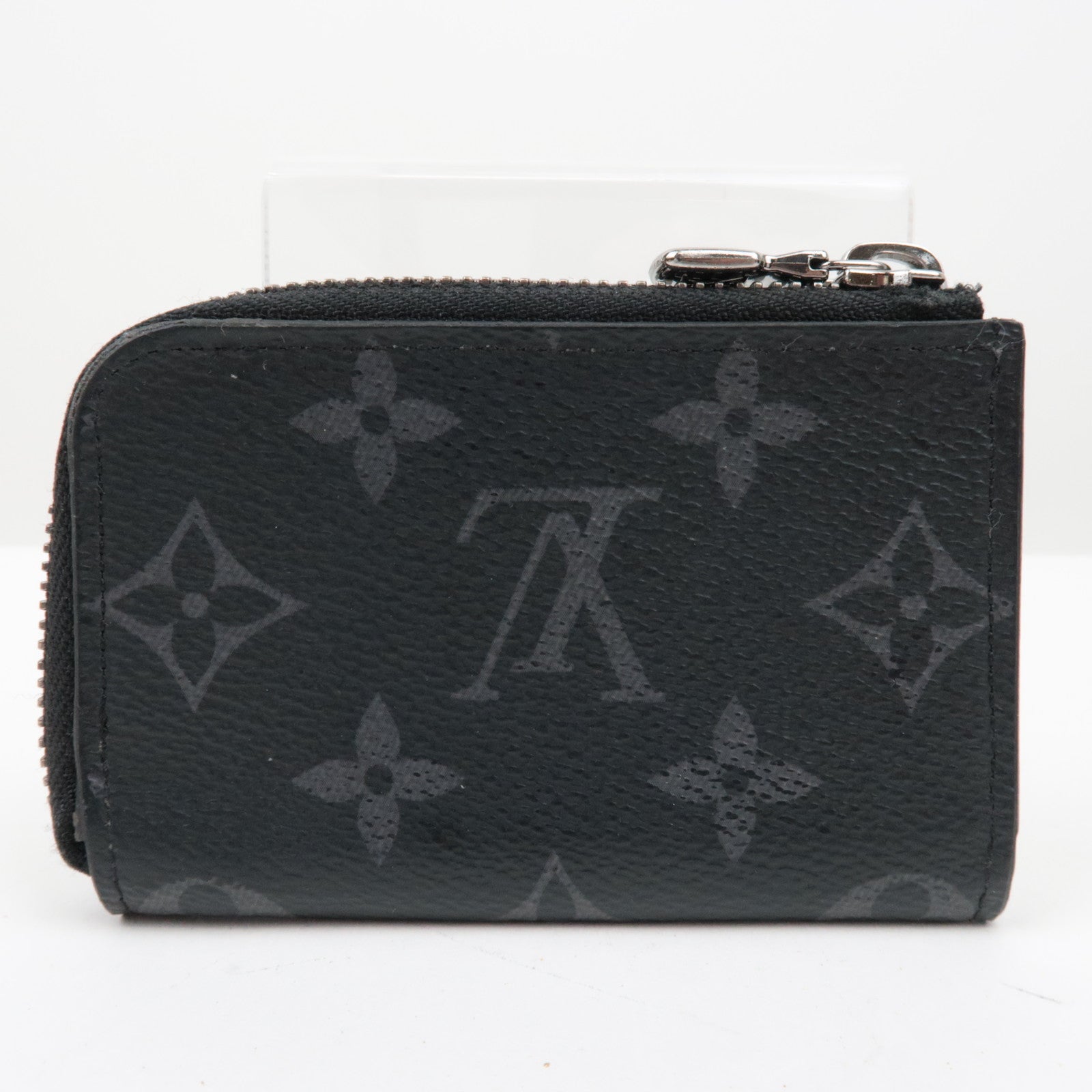 Louis Vuitton Monogram Eclipse Porto Monnaie Jour M63536 / RFID