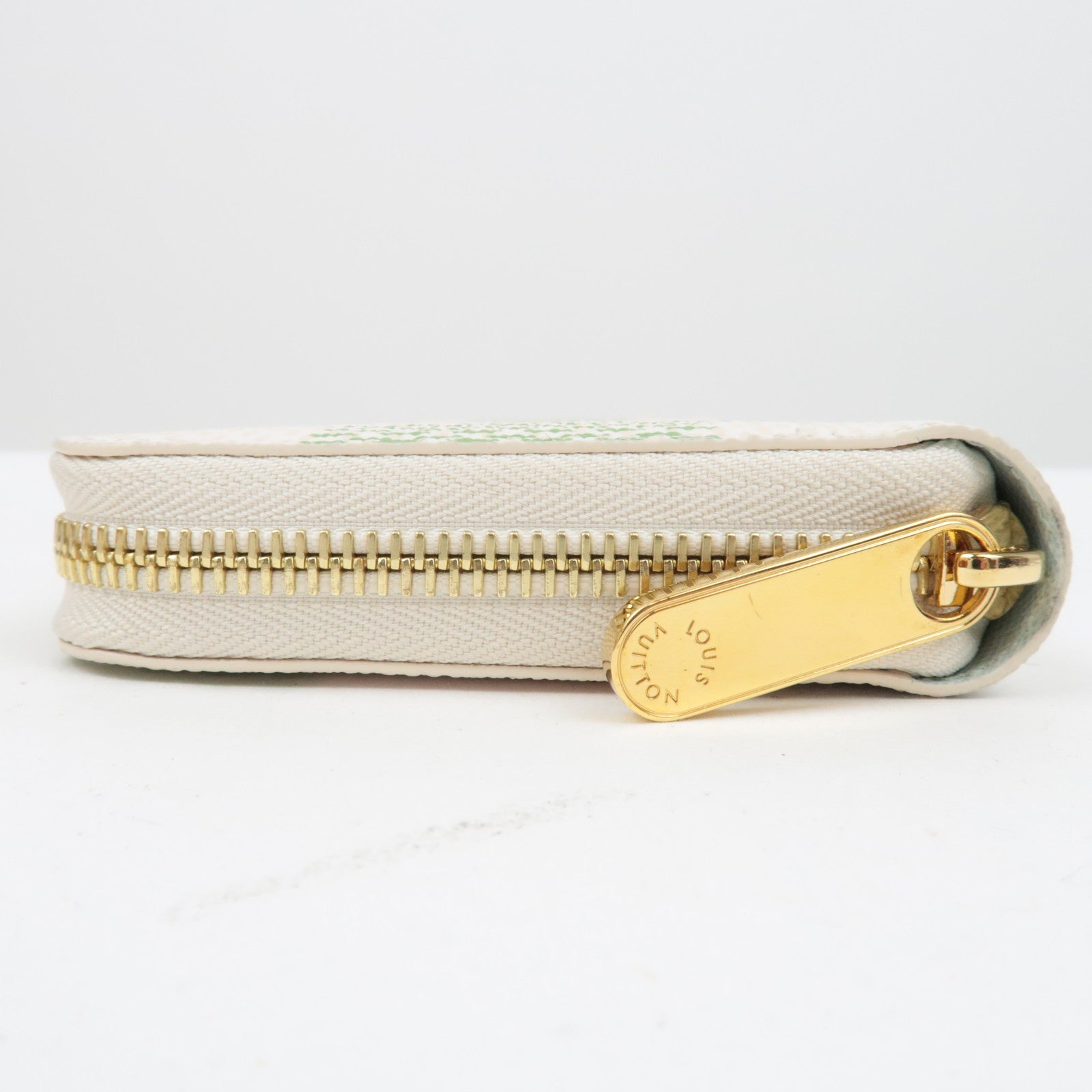 Louis Vuitton Damierlicious Zippy Wallet Pistachio N40748/RFID *Doos, Stofzak