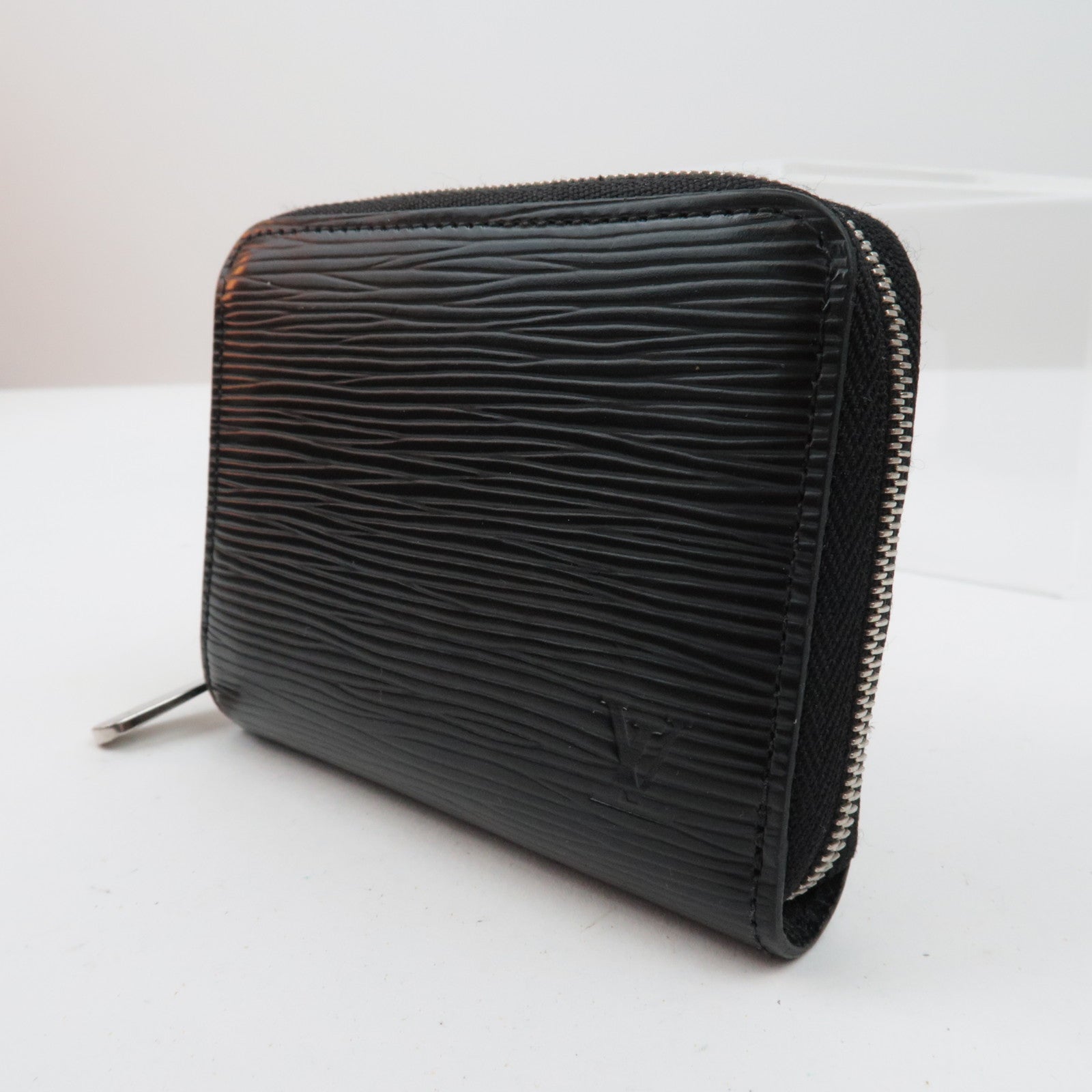 Louis Vuitton Epi Leather Zippy Coin Case Wallet Noir M60152/RFID *Box, Dust bag