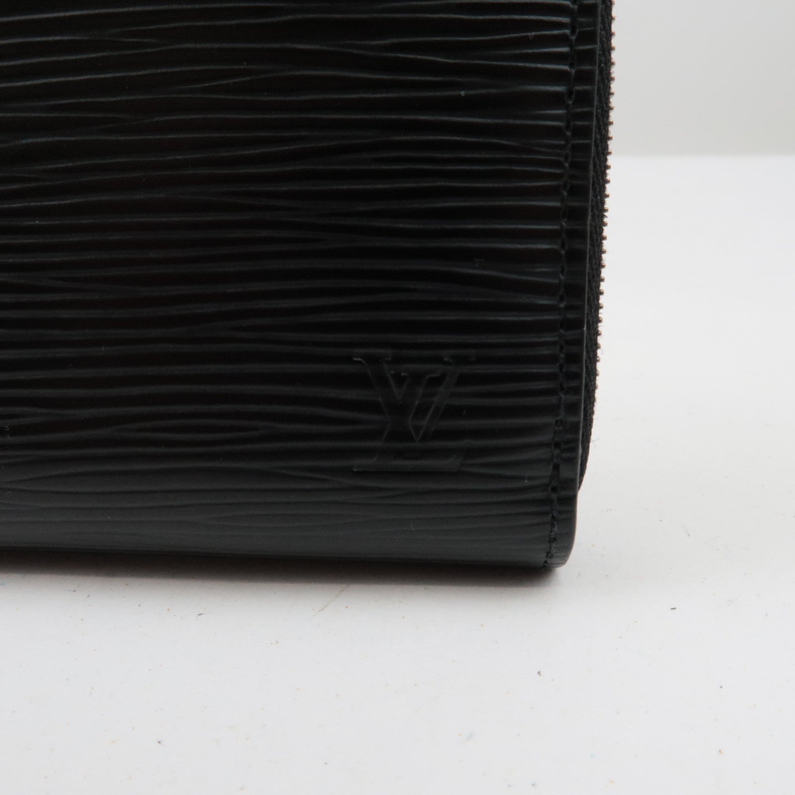 Louis Vuitton Epi Leather Zippy Coin Case Wallet Noir M60152/RFID *Box, Dust bag