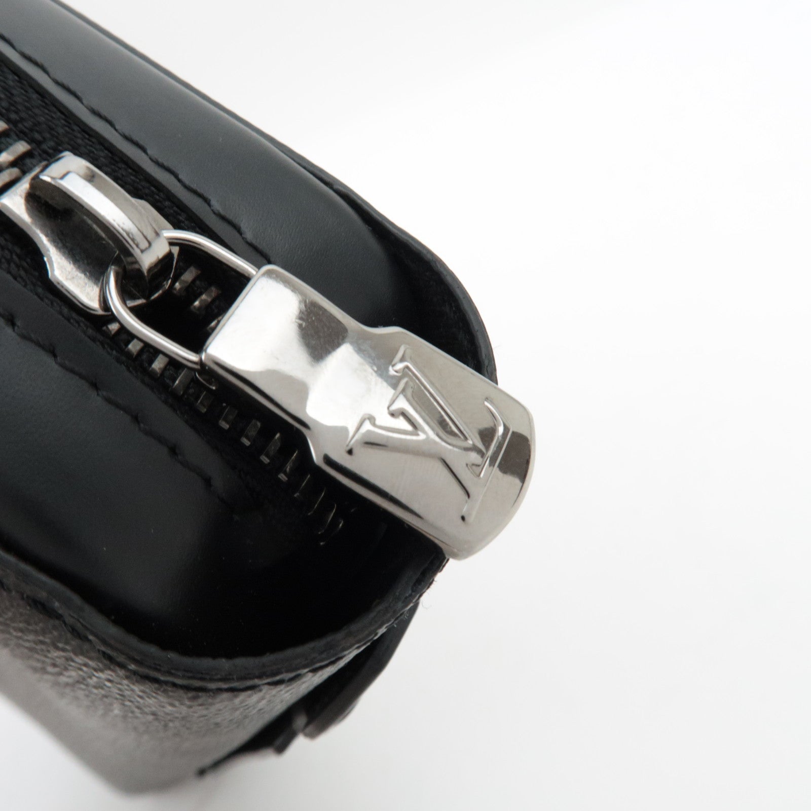 Louis Vuitton Monogram Eclipse Zippy XL Wallet Black M61698/RFID *Box, Dust bag