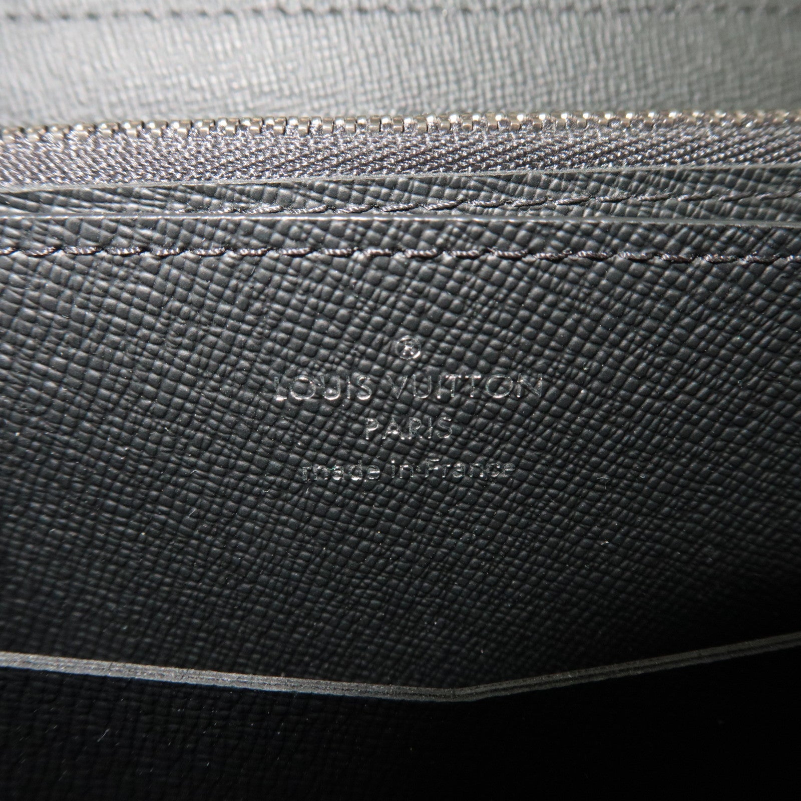 Louis Vuitton Monogram Eclipse Zippy XL Wallet Black M61698/RFID *Box, Dust bag