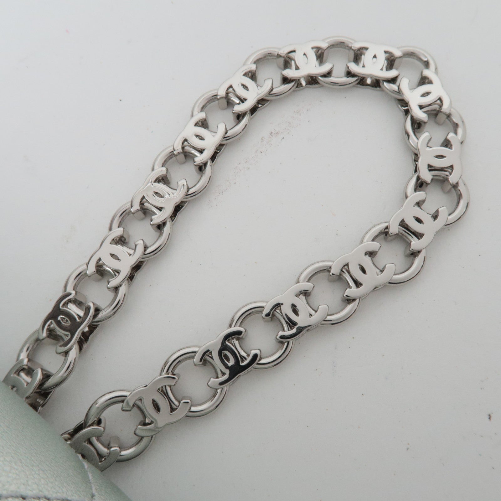 CHANEL Lambskin Mini Matelasse Wristlet Clutch Metalic Ombre HA6PKPX6