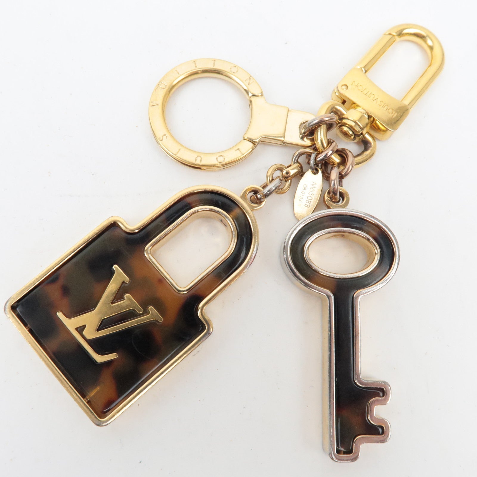 Louis Vuitton Porte Cles Confidence Bag Charm Tortoiseshell M65088/OB0133 *Stofzak