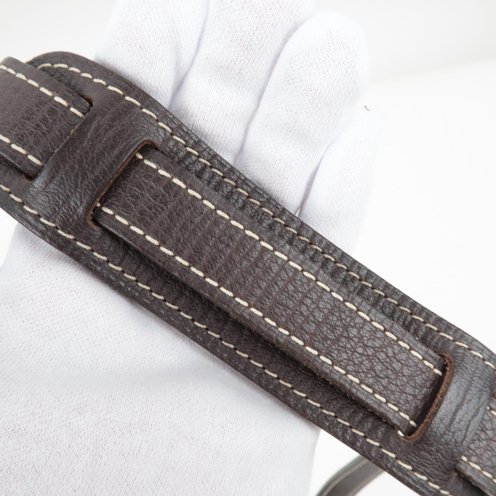 Louis Vuitton Monogram Mini Lin Saumur 30 Ebene Brown M95227 / MB1006 *Dust bag