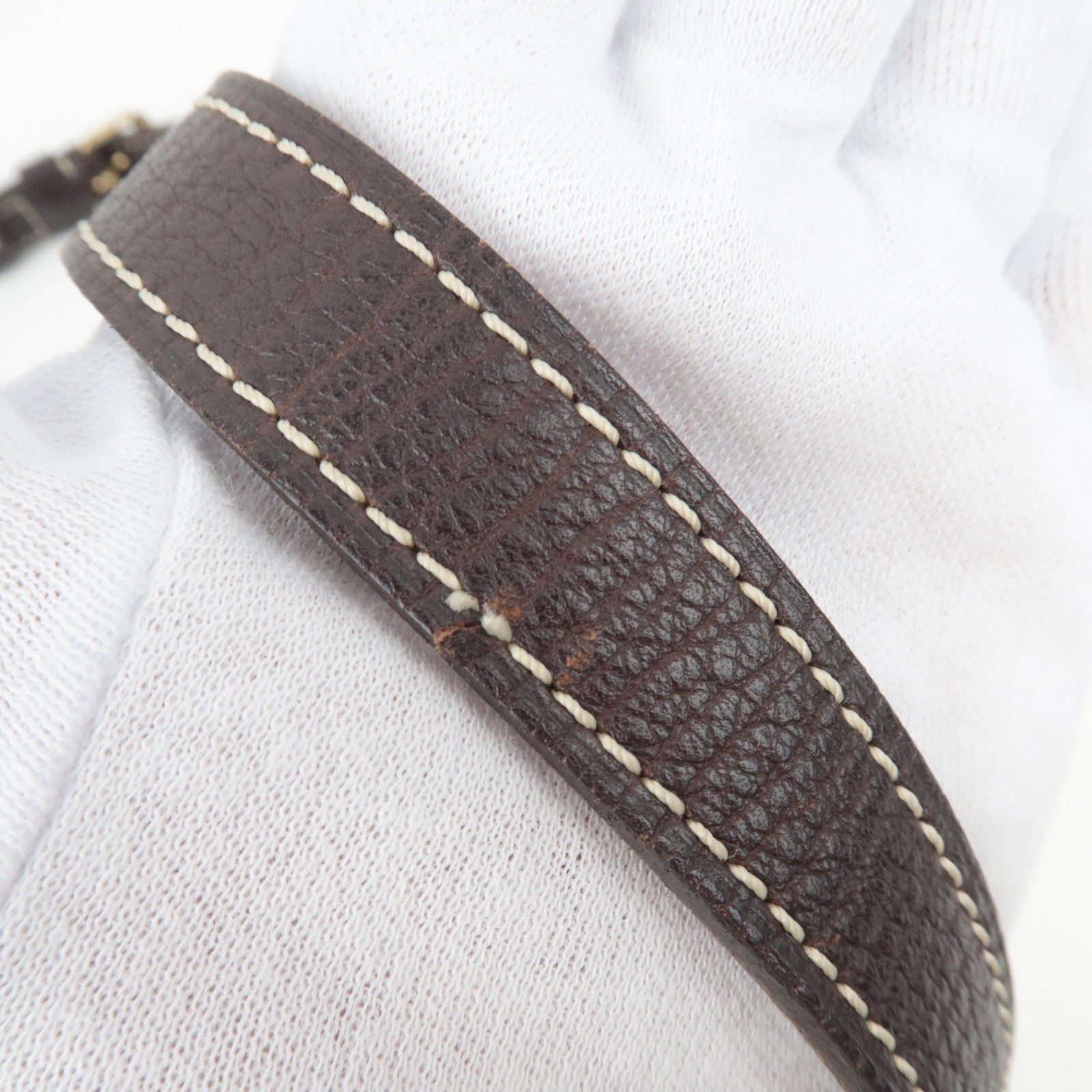 Louis Vuitton Monogram Mini Lin Saumur 30 Ebene Brown M95227 / MB1006 *Dust bag