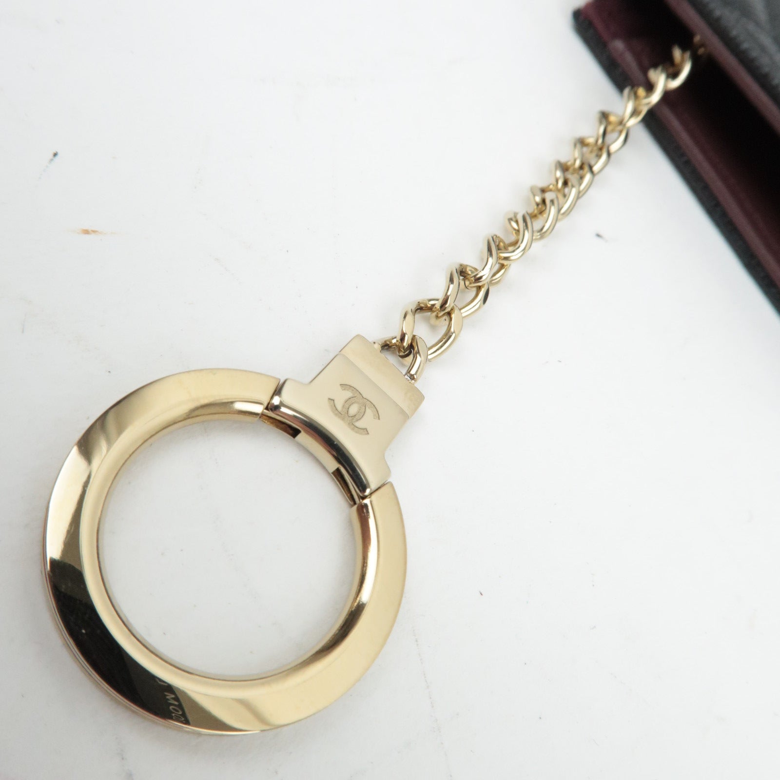 CHANEL Caviar Skin Coin Case Black X6N75G52