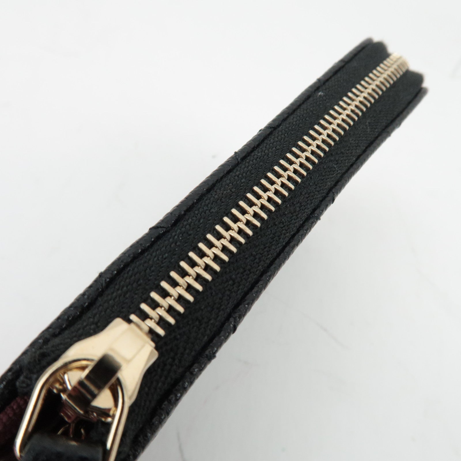 CHANEL Caviar Skin Coin Case Black X6N75G52