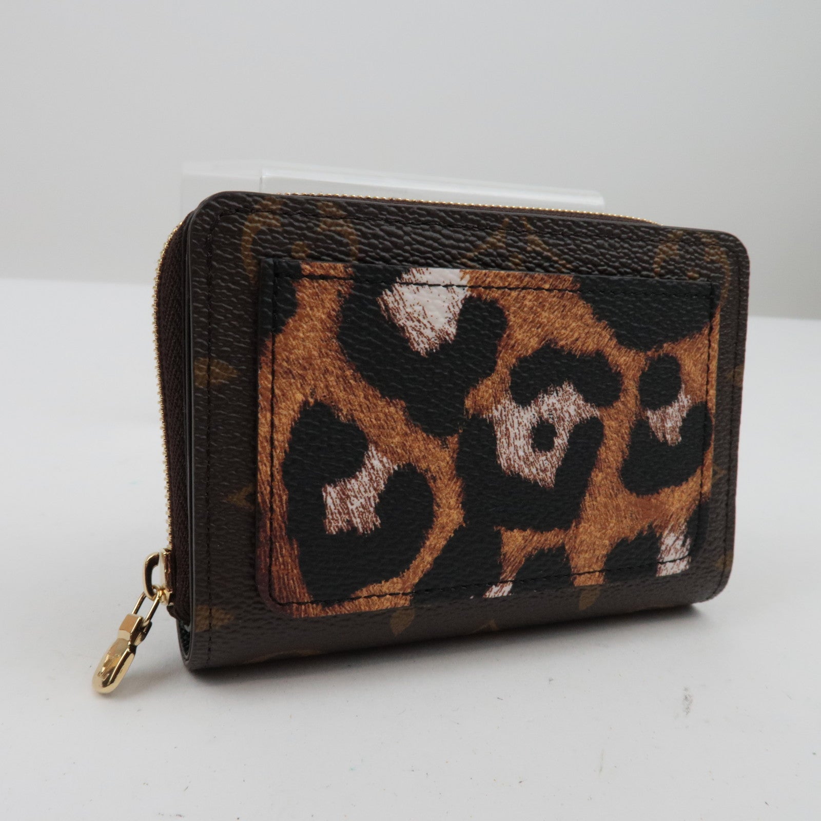 Louis Vuitton Monogram Leopard Portefeuille Rue Isetan Limited 24AW M13851/RFID *Box, Dust bag
