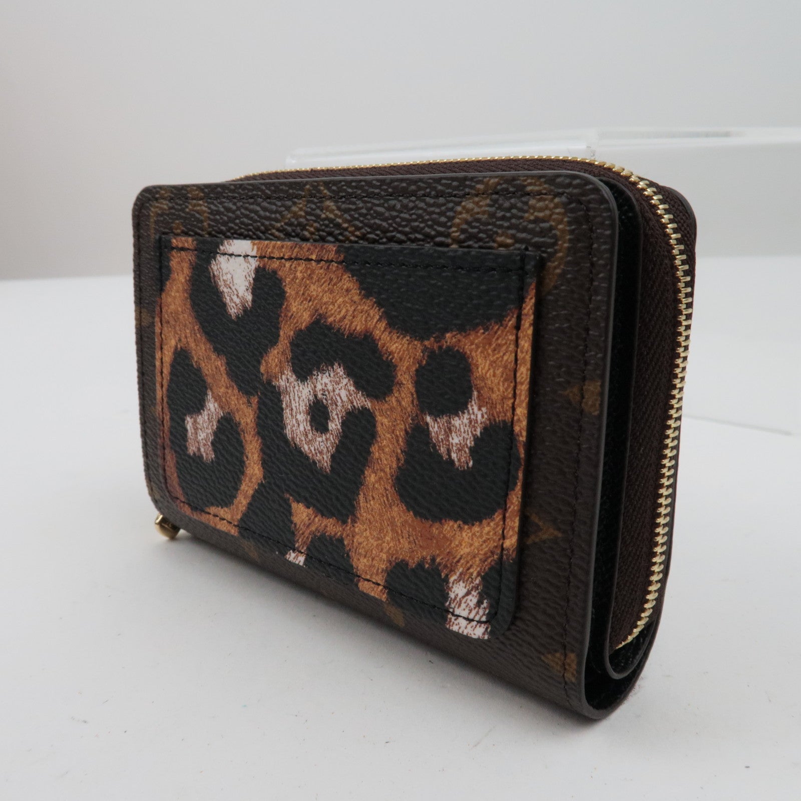 Louis Vuitton Monogram Leopard Portefeuille Rue Isetan Limited 24AW M13851/RFID *Box, Dust bag