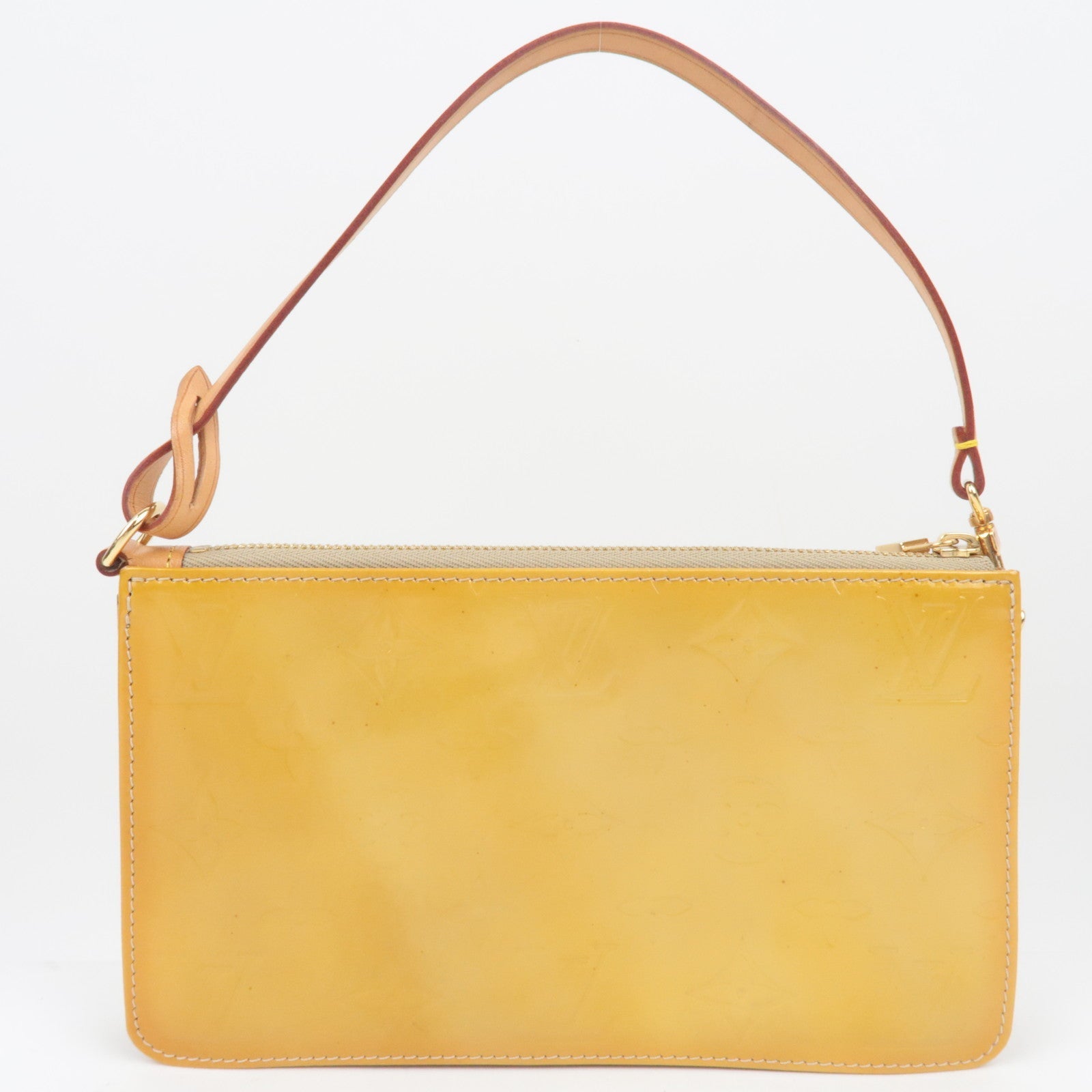 Louis Vuitton Monogram Vernis Lexington Accessoires Pouch Beige M91010/VI0969 *Dust bag