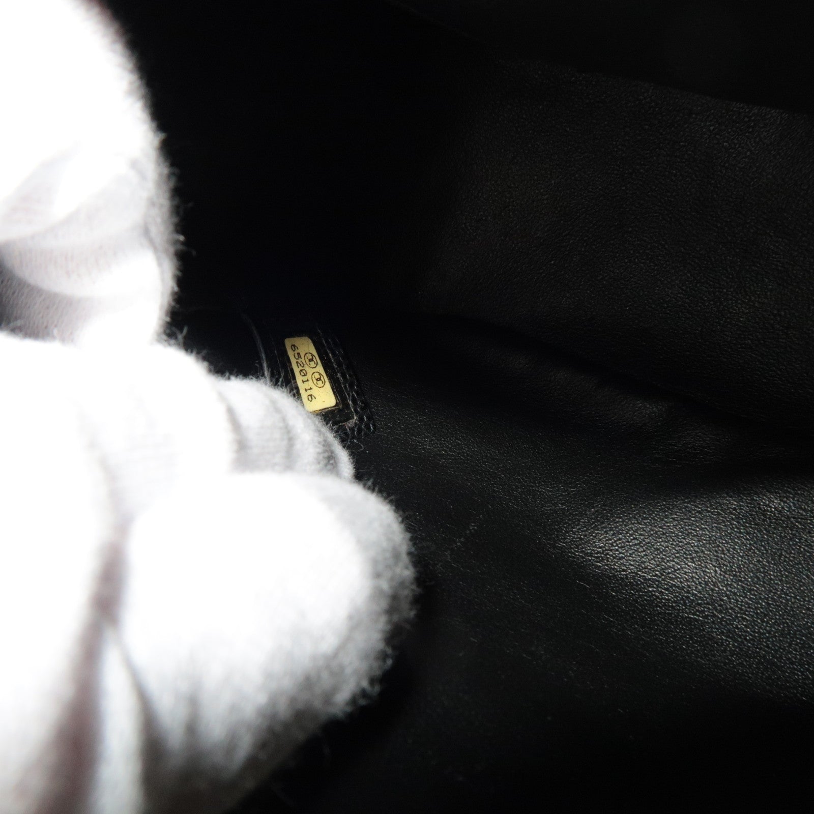 CHANEL Matelasse Caviar Skin Big Coco Chain Bag Black