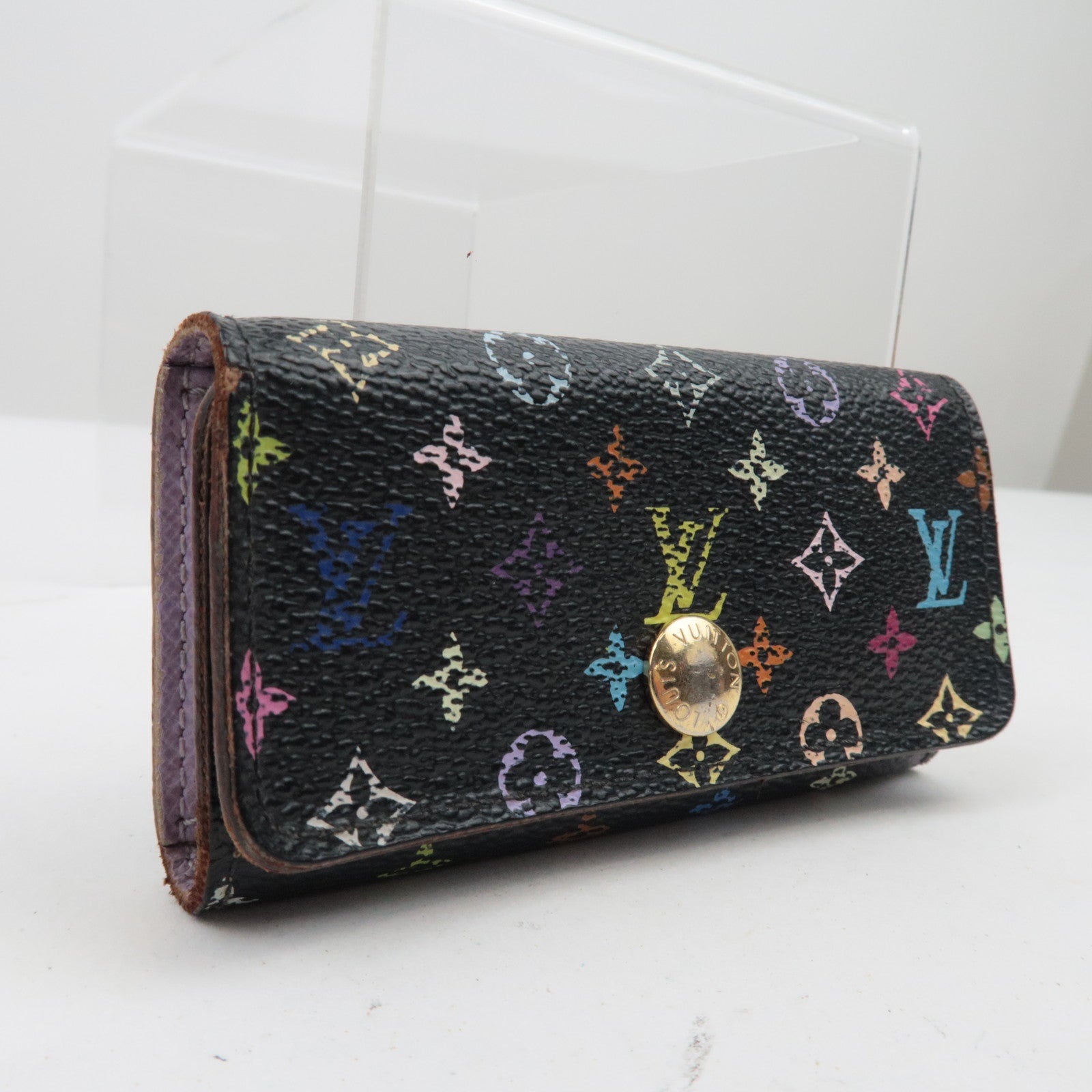Louis Vuitton Multicolor Multiclés 4 Sleutelhoesje Sleutelhanger M60284/CT4172 *Doos, stofzak