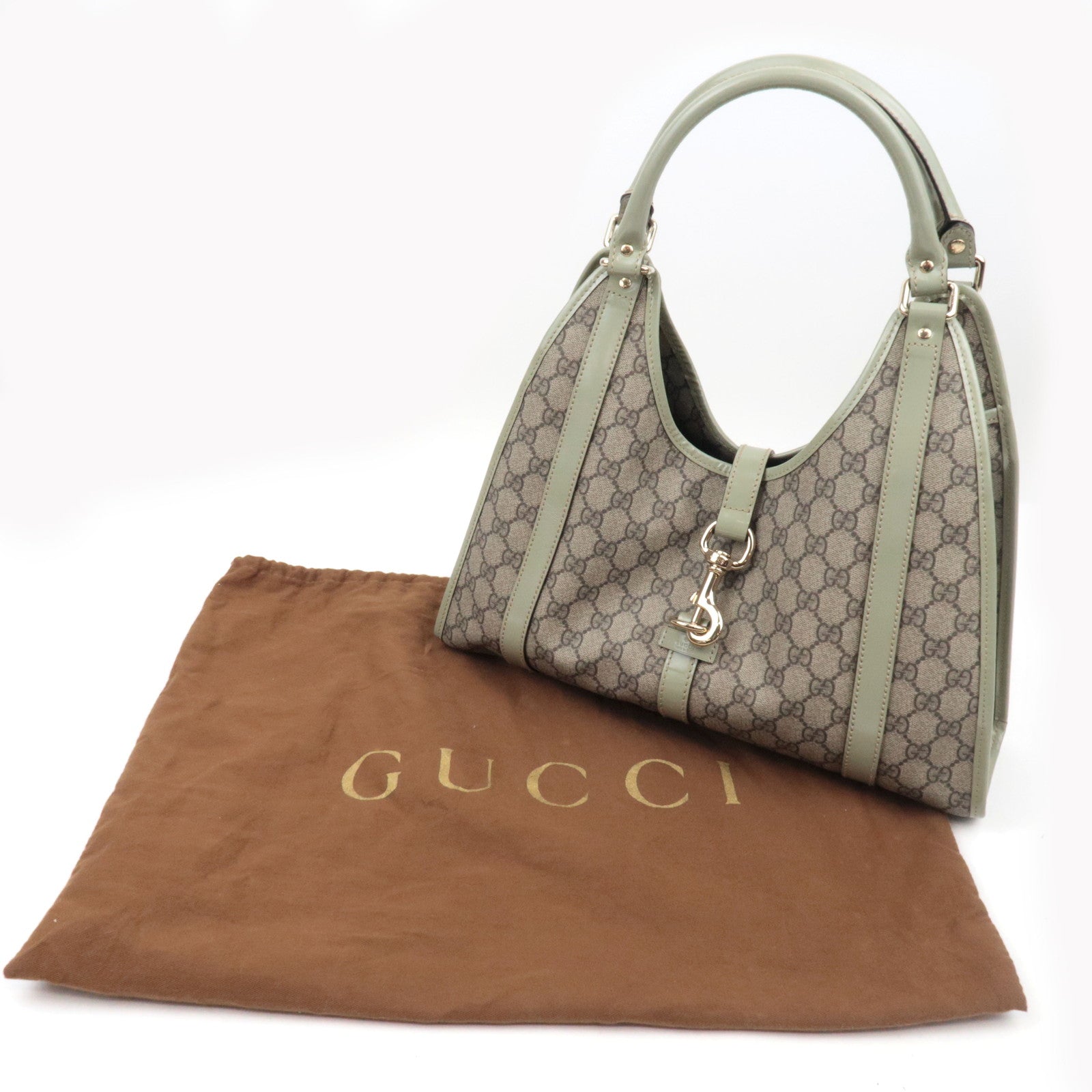 GUCCI GG Supreme Patent Leather Schoudertas 203494 *Stofzak