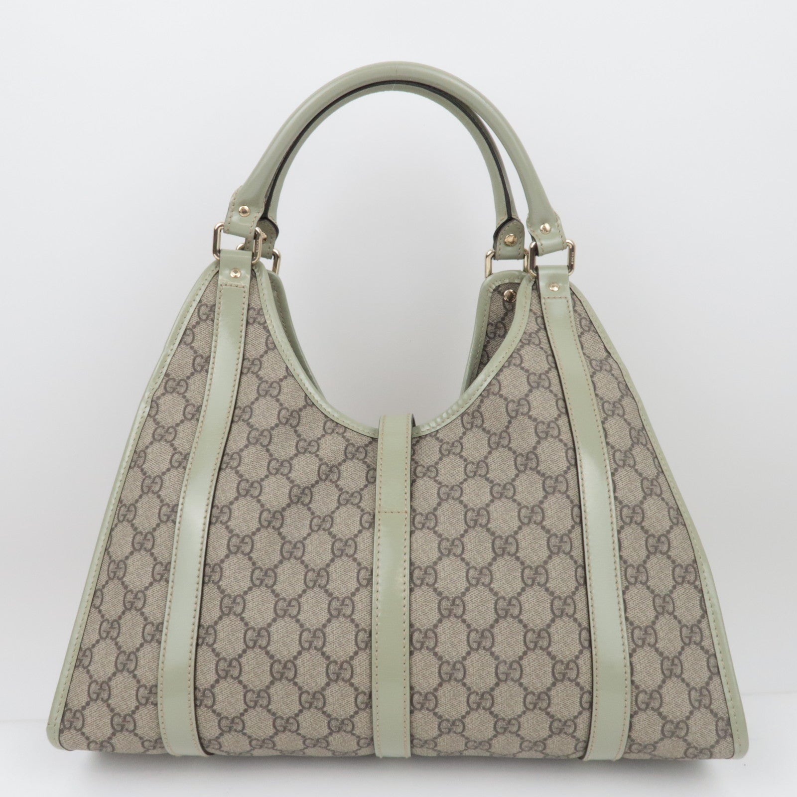 GUCCI GG Supreme Patent Leather Shoulder Bag 203494 *Dust bag