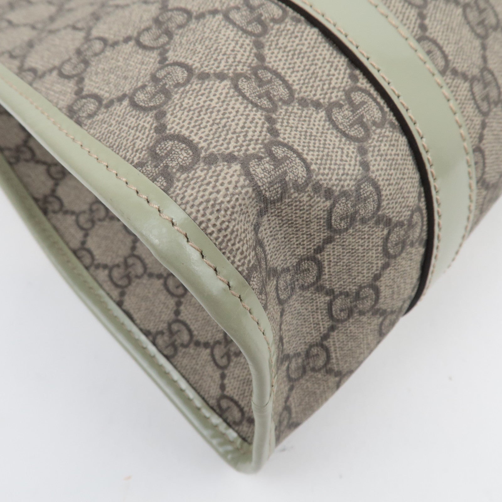 GUCCI GG Supreme Patent Leather Schoudertas 203494 *Stofzak