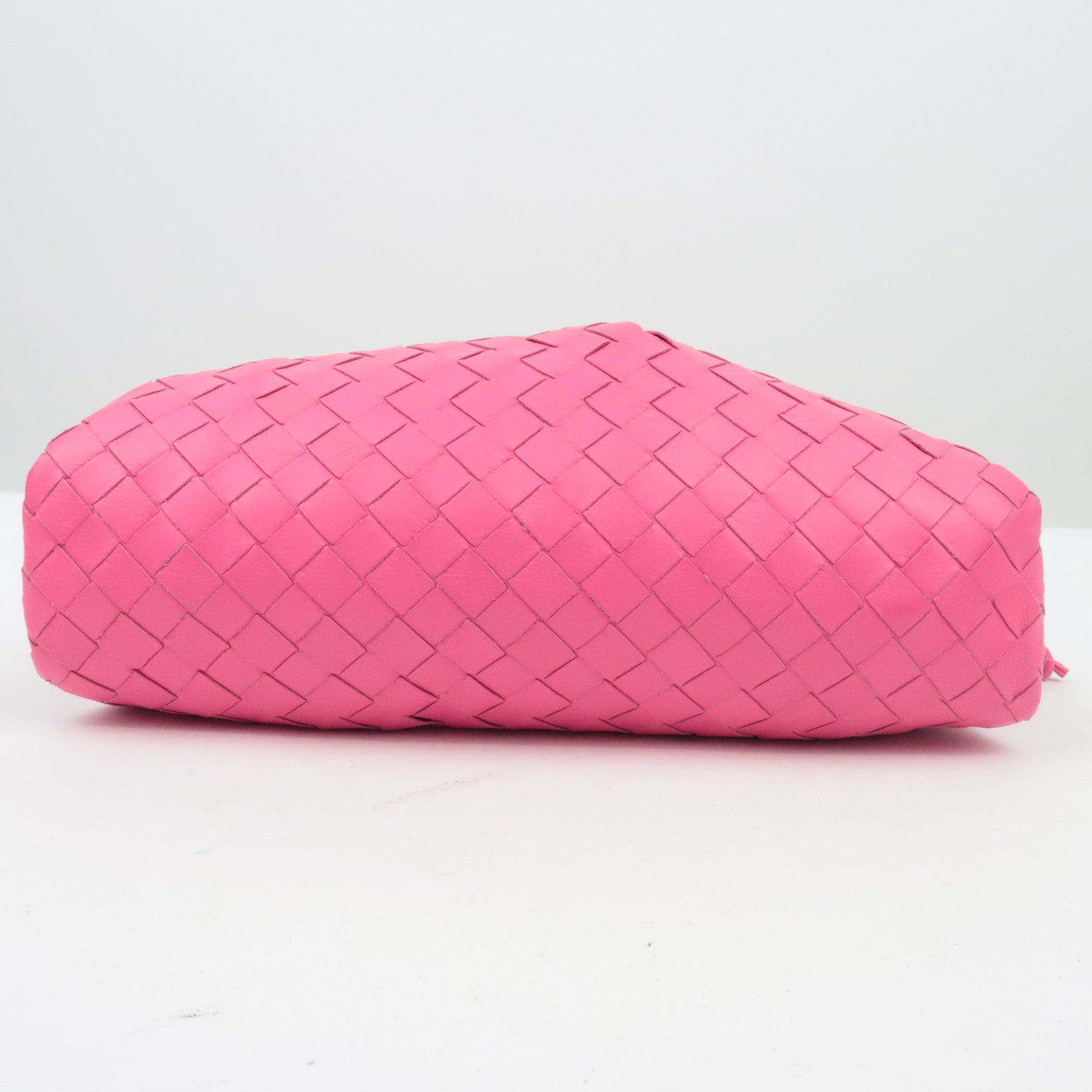 BOTTEGA VENETA Intrecciato Mini Pouch Shoulder Bag Pink 585852 *Dust bag