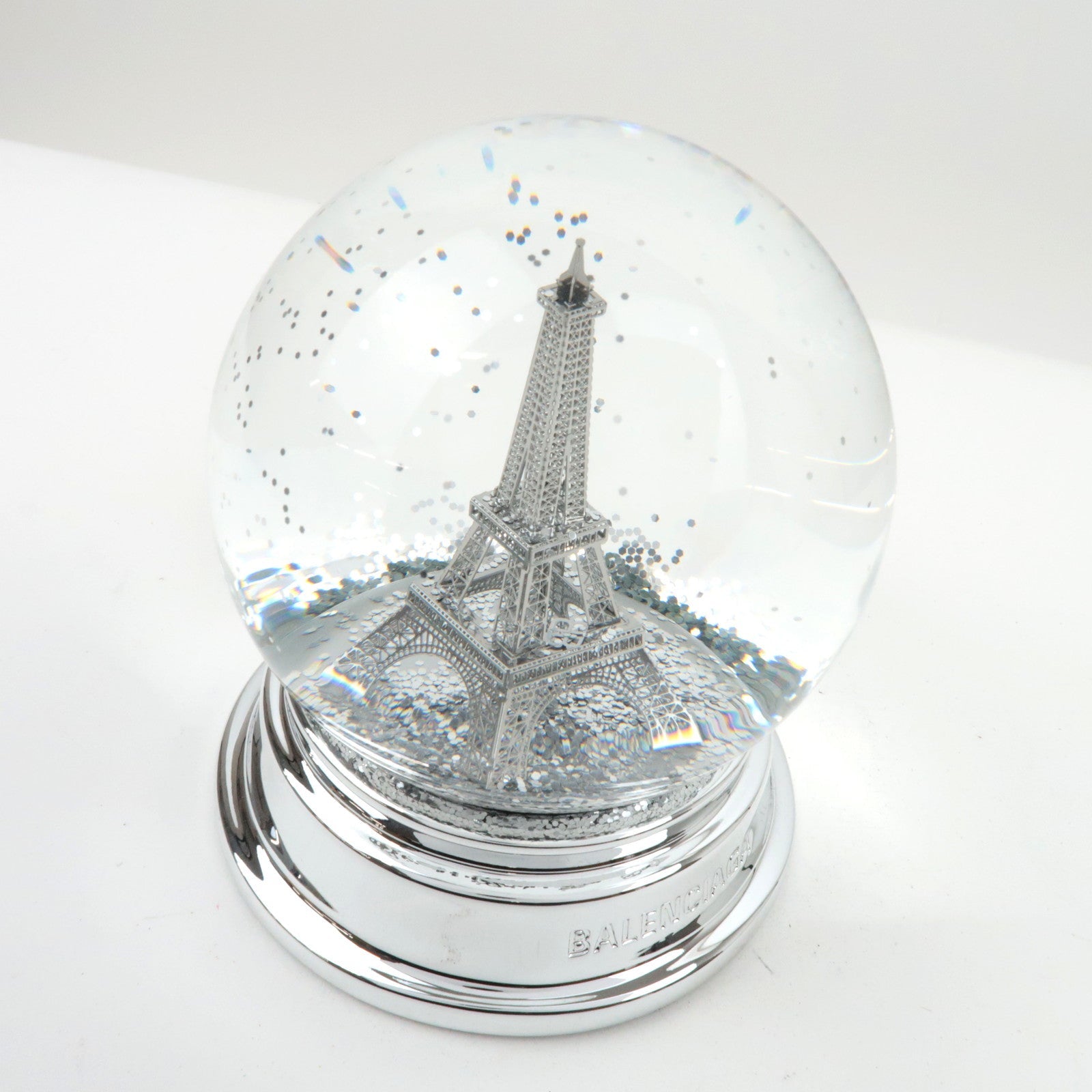 BALENCIAGA Snow Globe 2024 Silver *Box