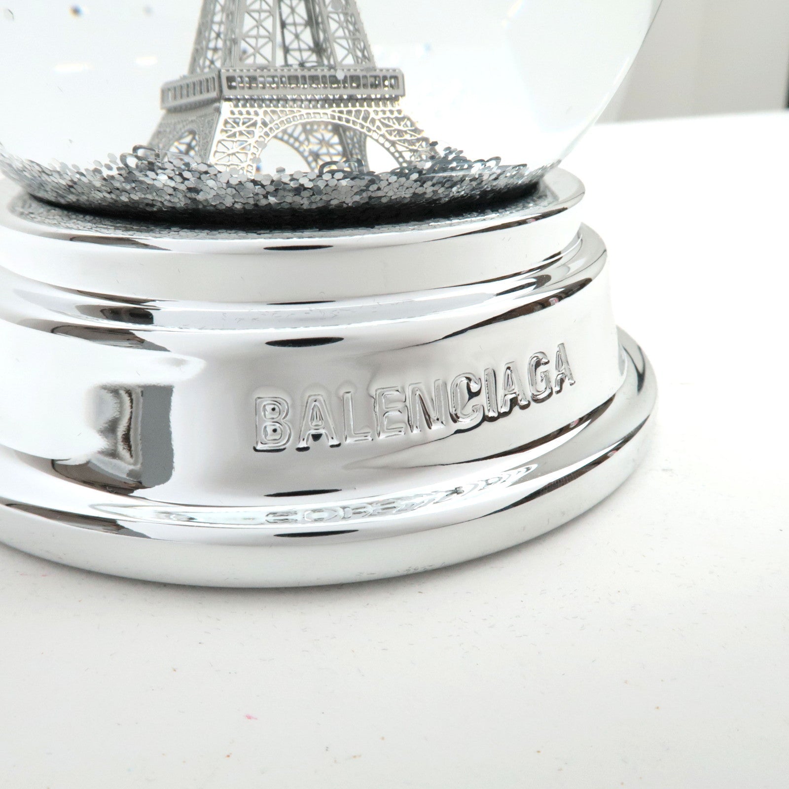 BALENCIAGA Snow Globe 2024 Silver *Box