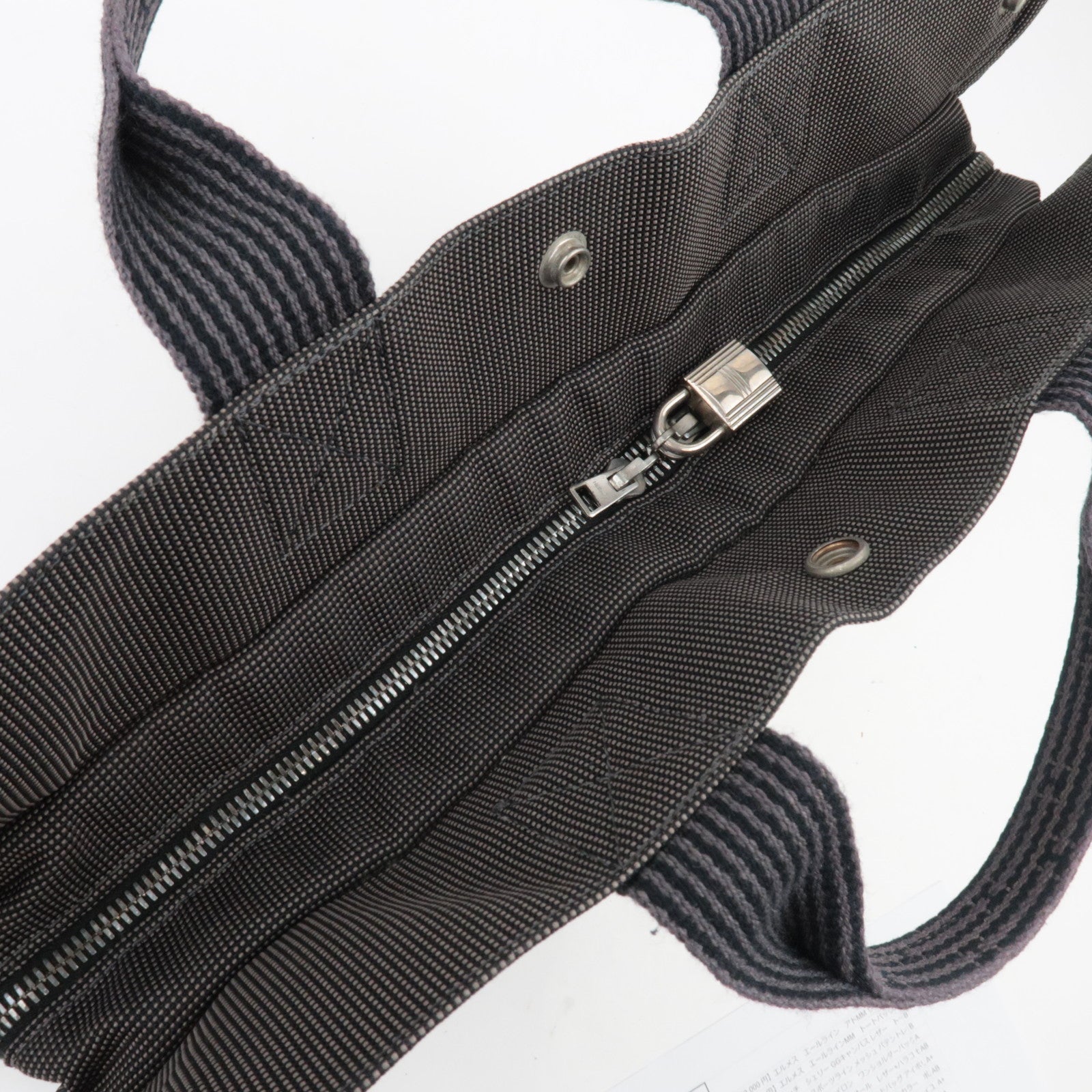 Hermes Her Line MM Tote Bag Grijs *Slot, sleutels ontbreken