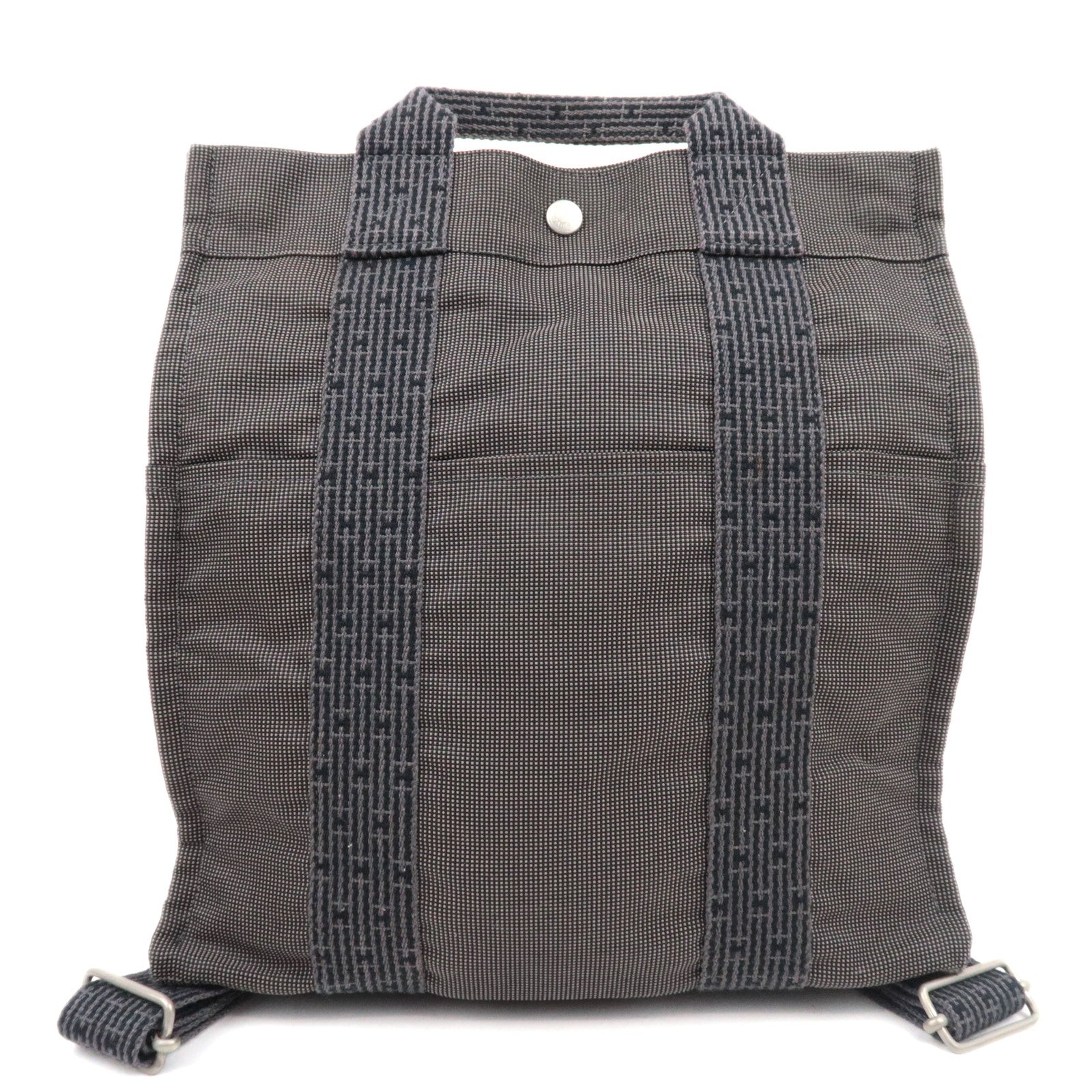 Hermes Her Line Ado MM Backpack Gray