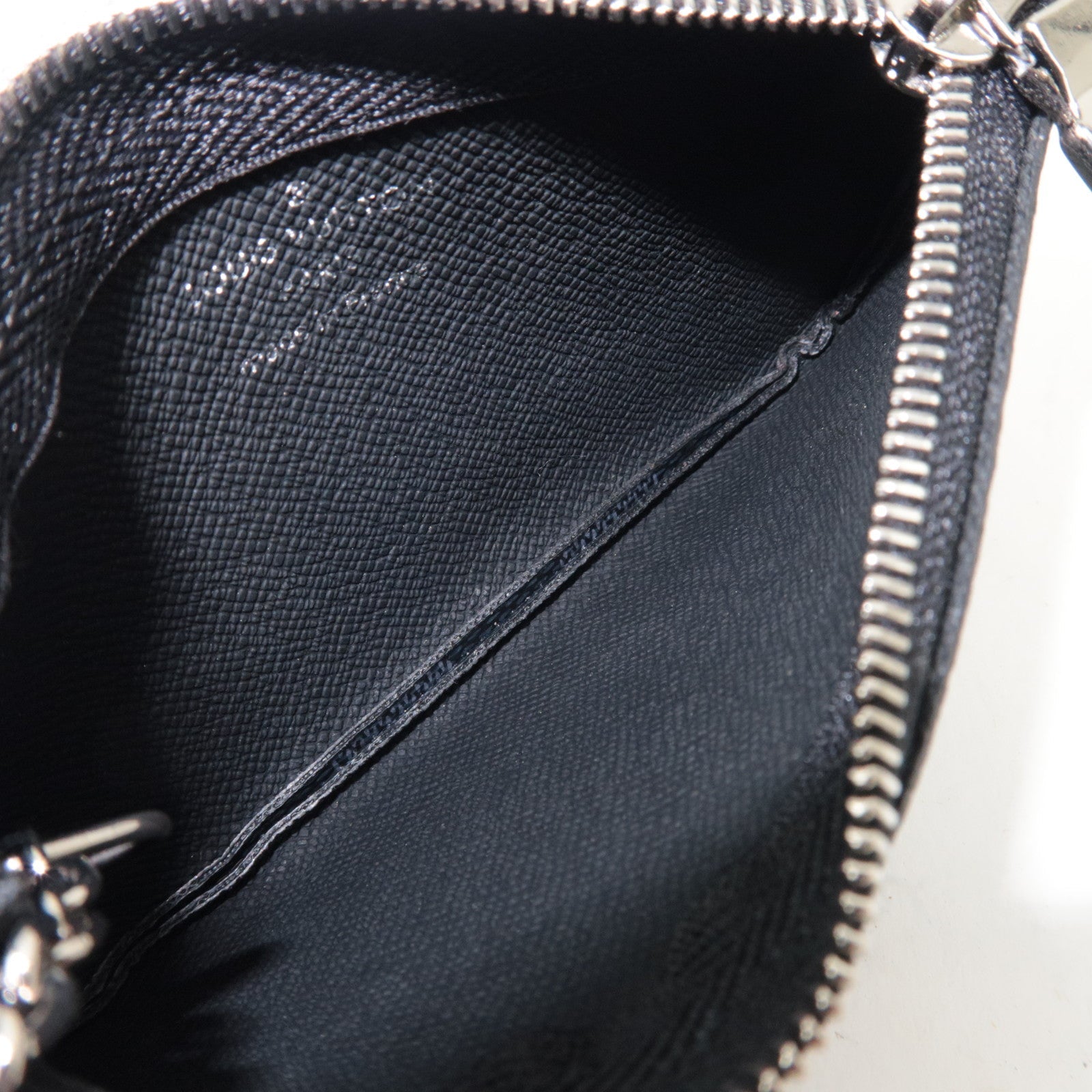 Louis Vuitton Damier Graphite Pochette Cles N60155/CT4222 *Dust bag